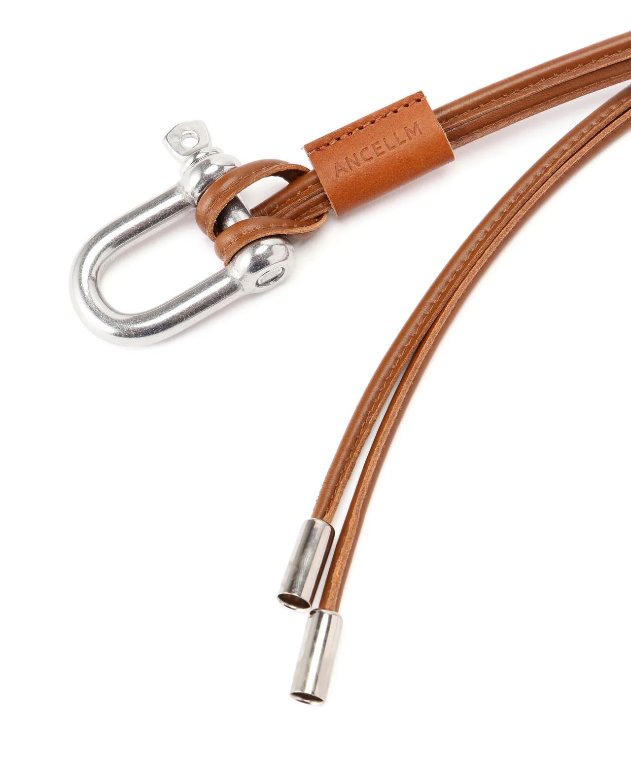 LEATHER ROPE BELT ANCELLM