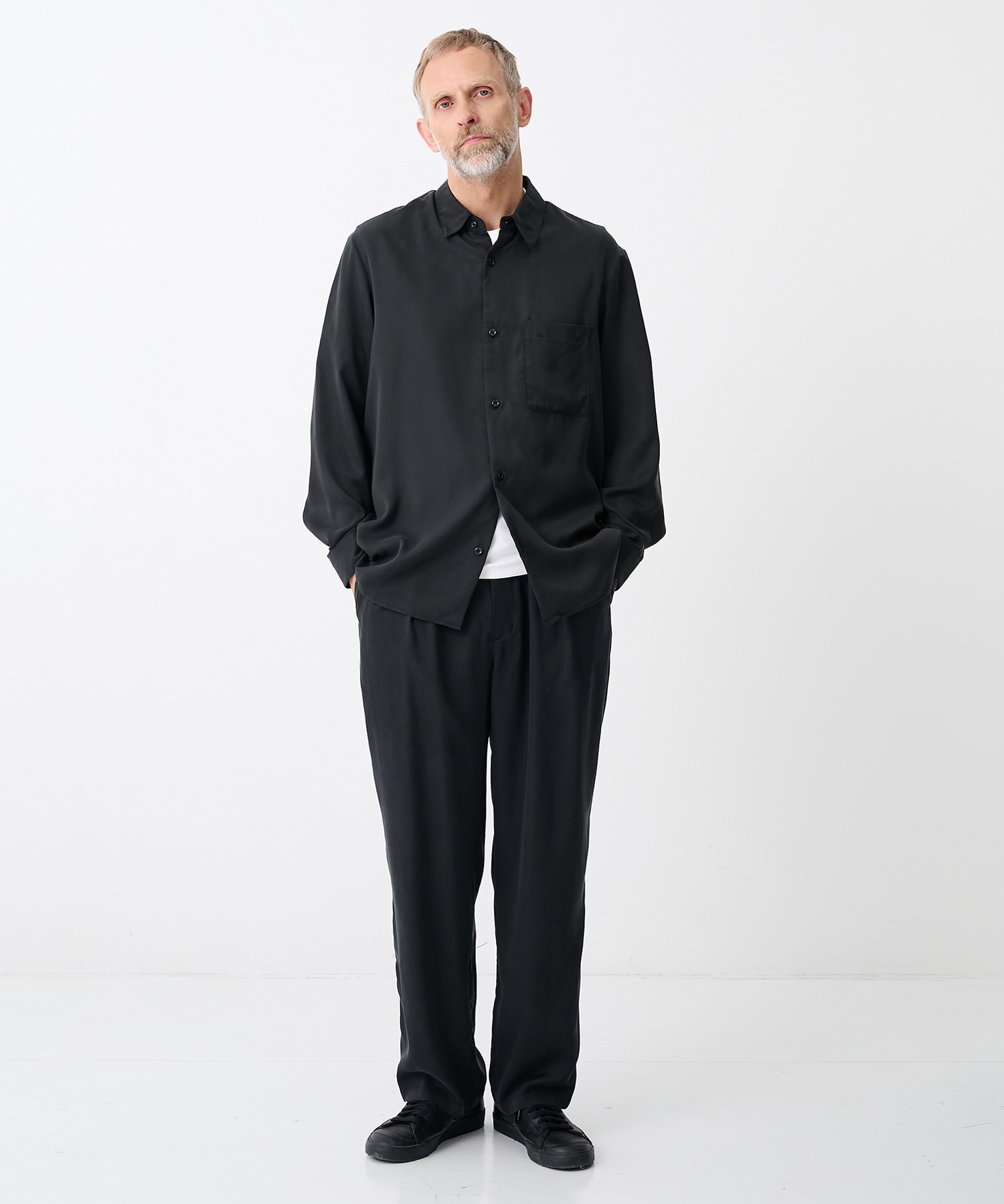 CU/PE FIBRIL SATIN L/S SHIRT ATTACHMENT