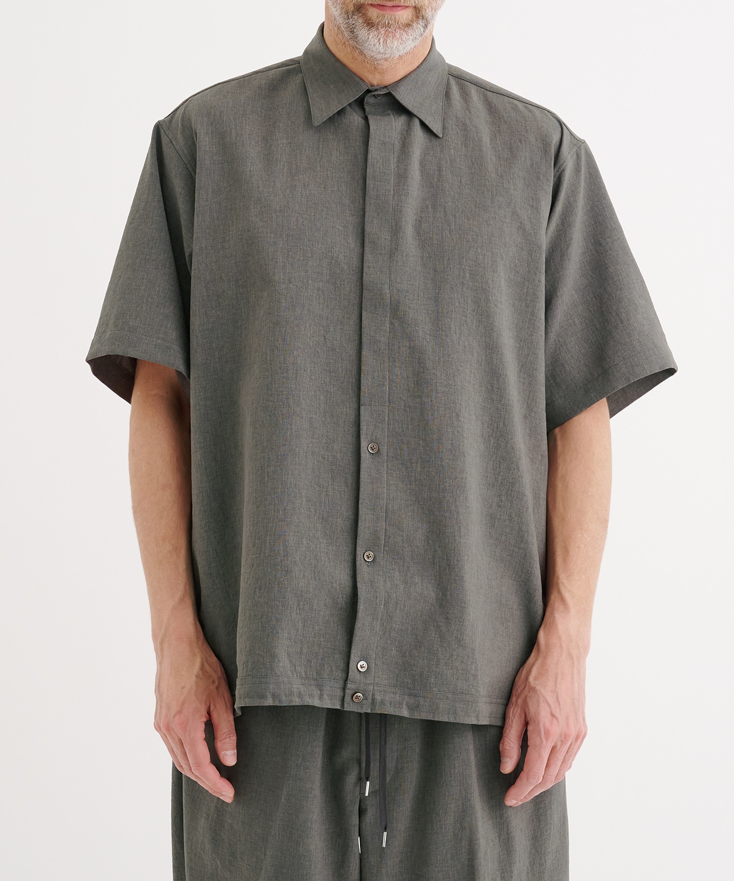 別注 REGULAR COLLAR S/S SHIRT RAINMAKER