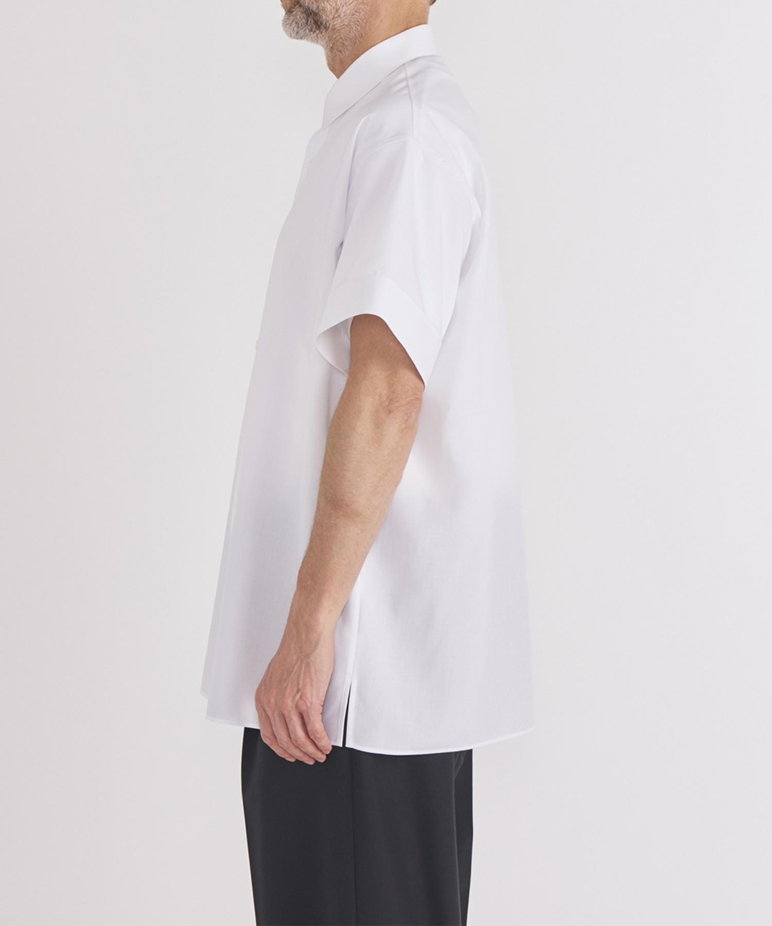 THE PERFECT SHIRT SHORT SLEEVE(48 WHITE): THE RERACS: MENS｜THE
