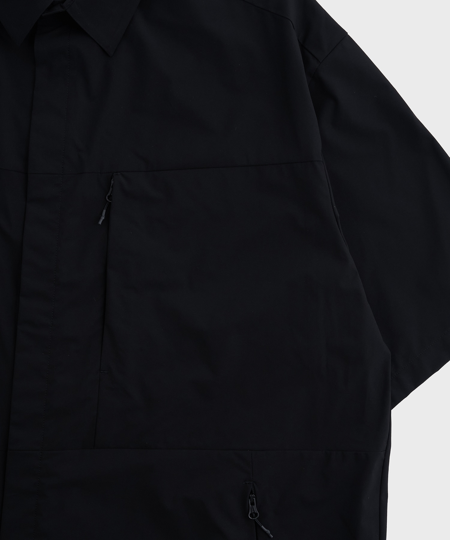 別注 STRETCHED HYBRID S/S SHIRTS White Mountaineering