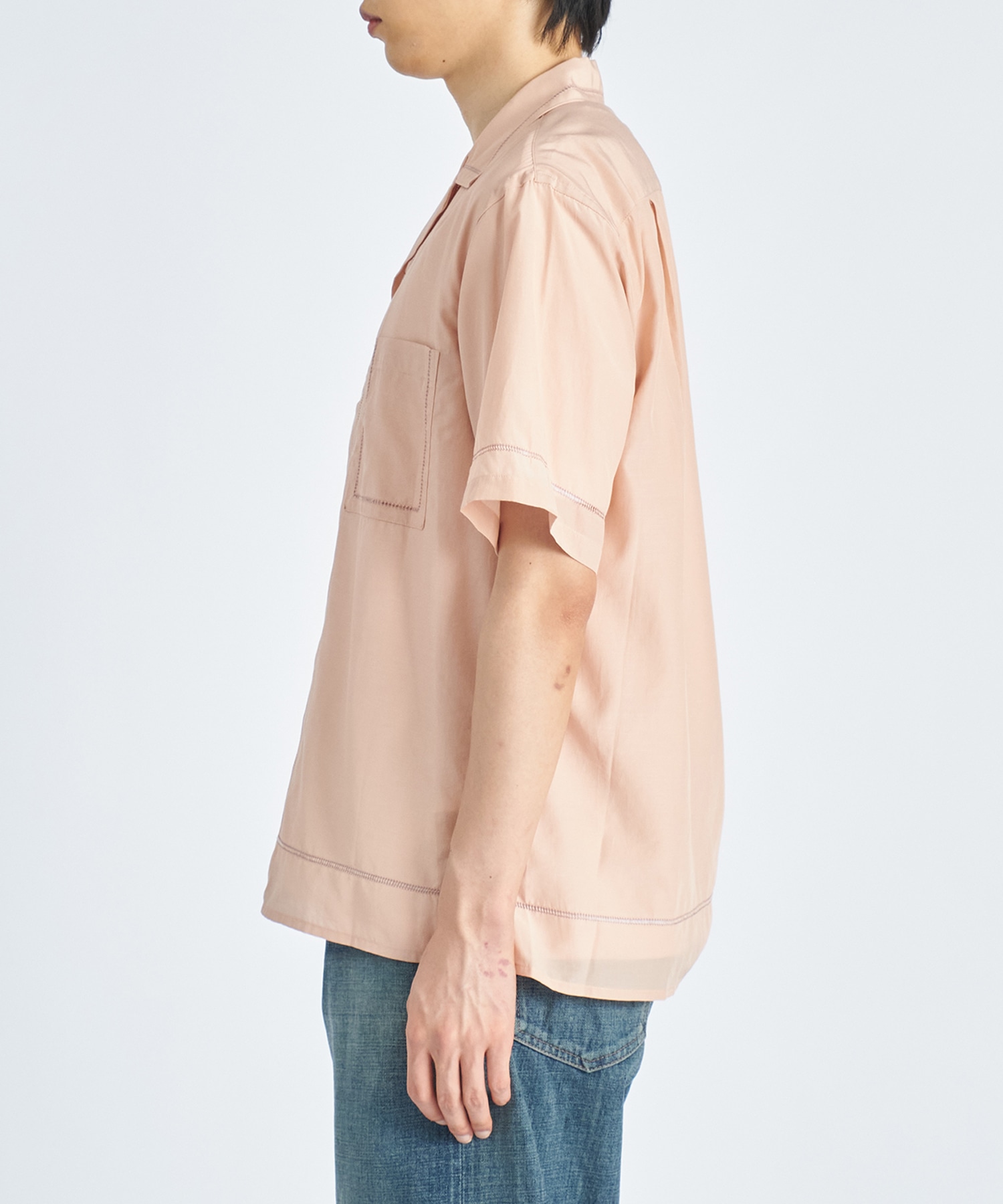 EMBROIDERY OPEN COLLAR YOKE