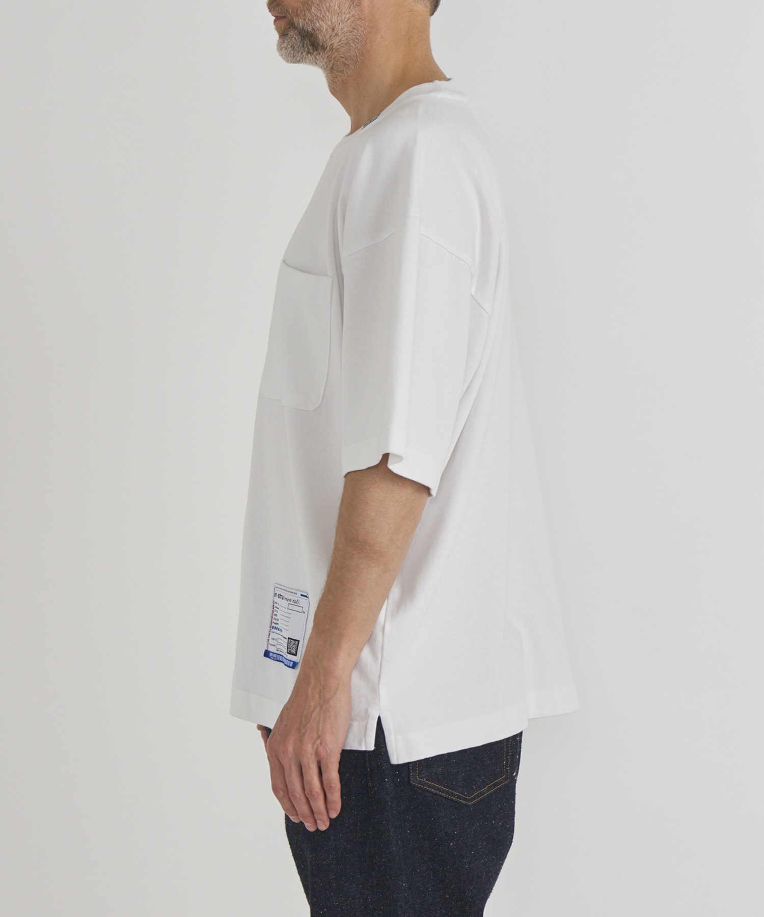HEAVY WEIGHT JERSEY POCKET SS TEE Maison MIHARA YASUHIRO