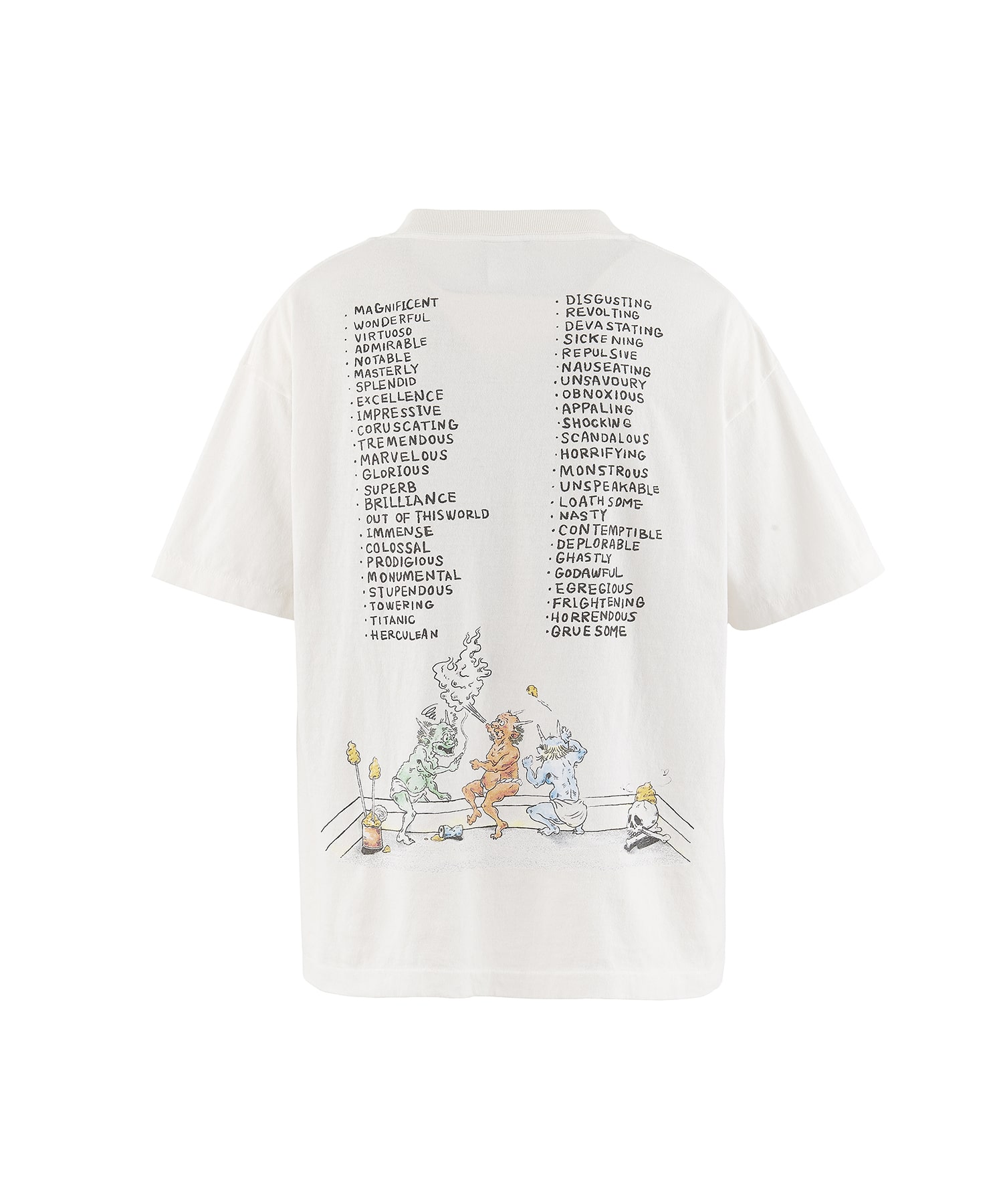 【セントマイケル】SM-MK8-0000-016/SS T-SHIRT/SAINT WET/WHITE SAINT MXXXXXX