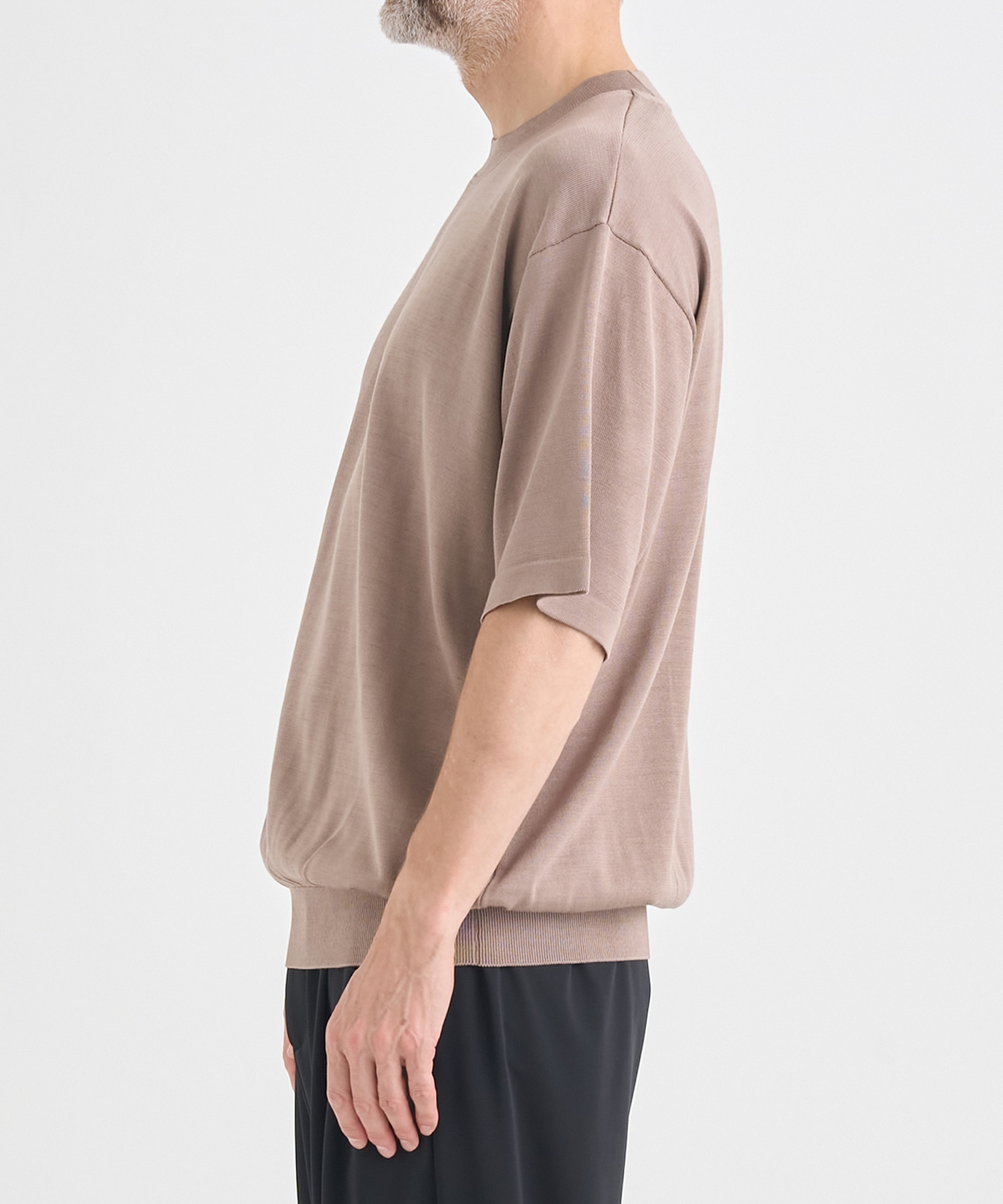 Washable Silk Knit S/S PO THE TOKYO