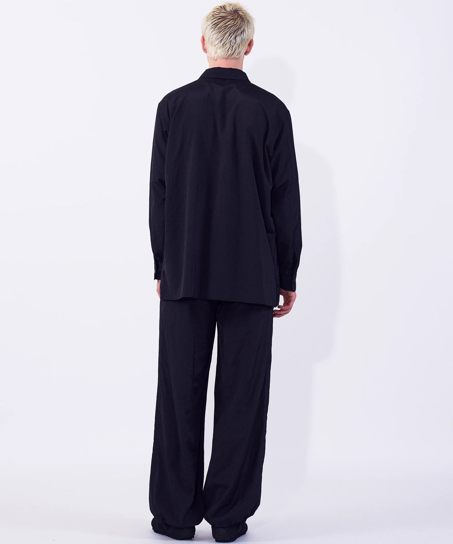 【ヨーク】Silk Nylon 2Pleated Easy Pants YOKE