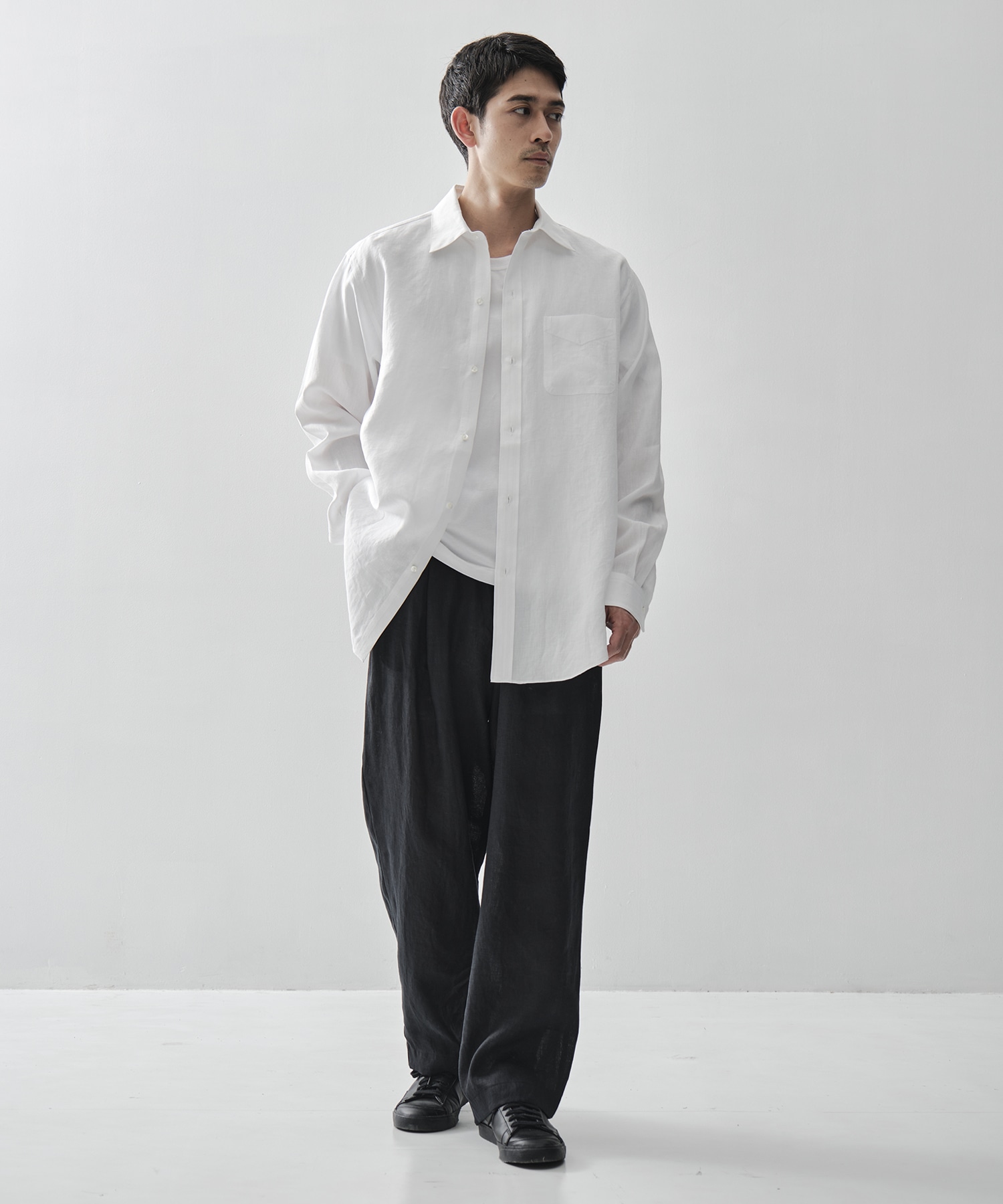 DOUBLE PLEATED EASY TROUSERS MARKAWARE
