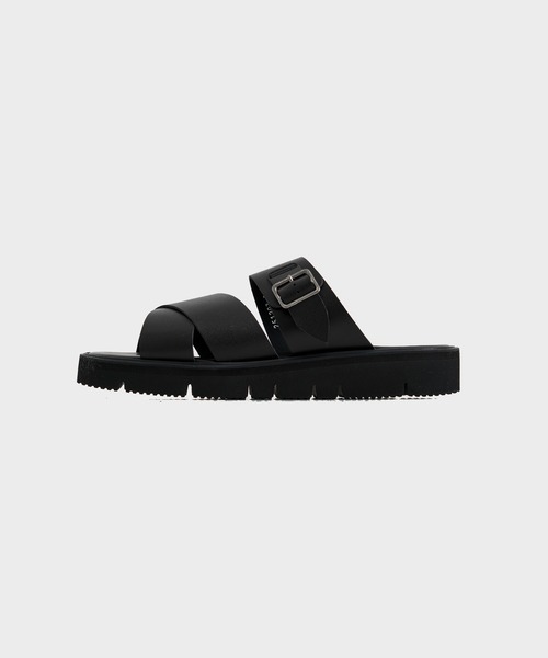 CROSS BELT SANDALS(GLOXI CUT MEDIUM SOLE) foot the coacher