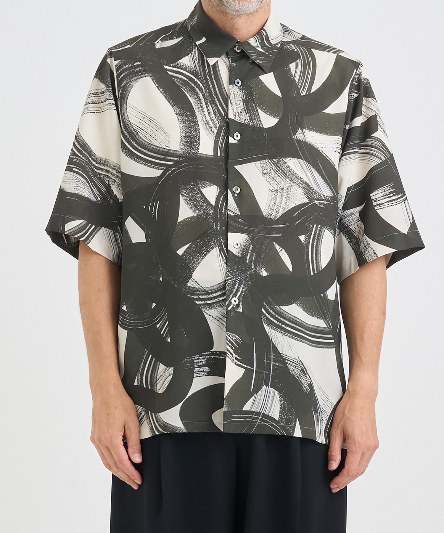別注Half Sleeve Shirt UJOH HOMME