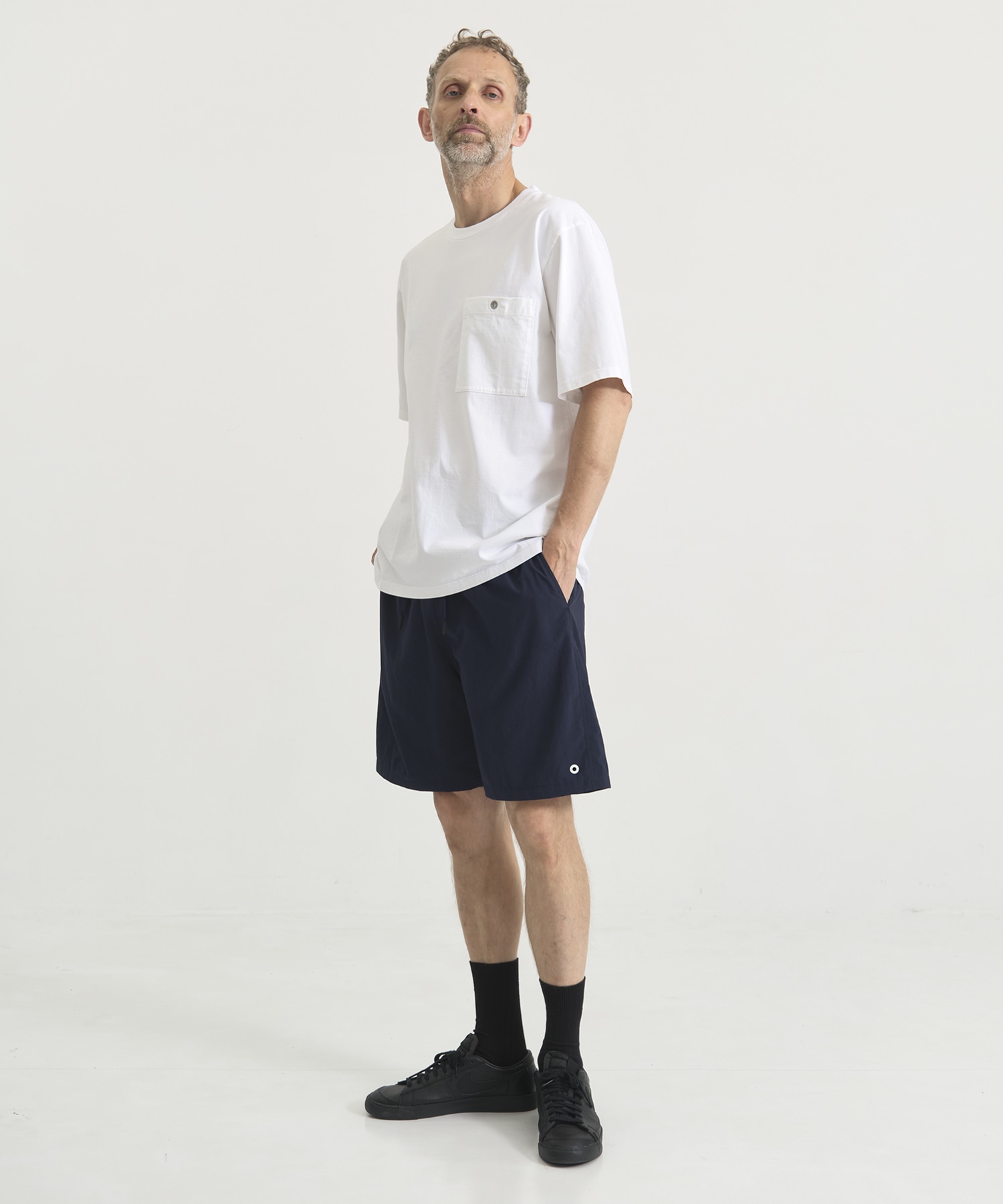 別注 ONE EYELET POCKET TEE White Mountaineering