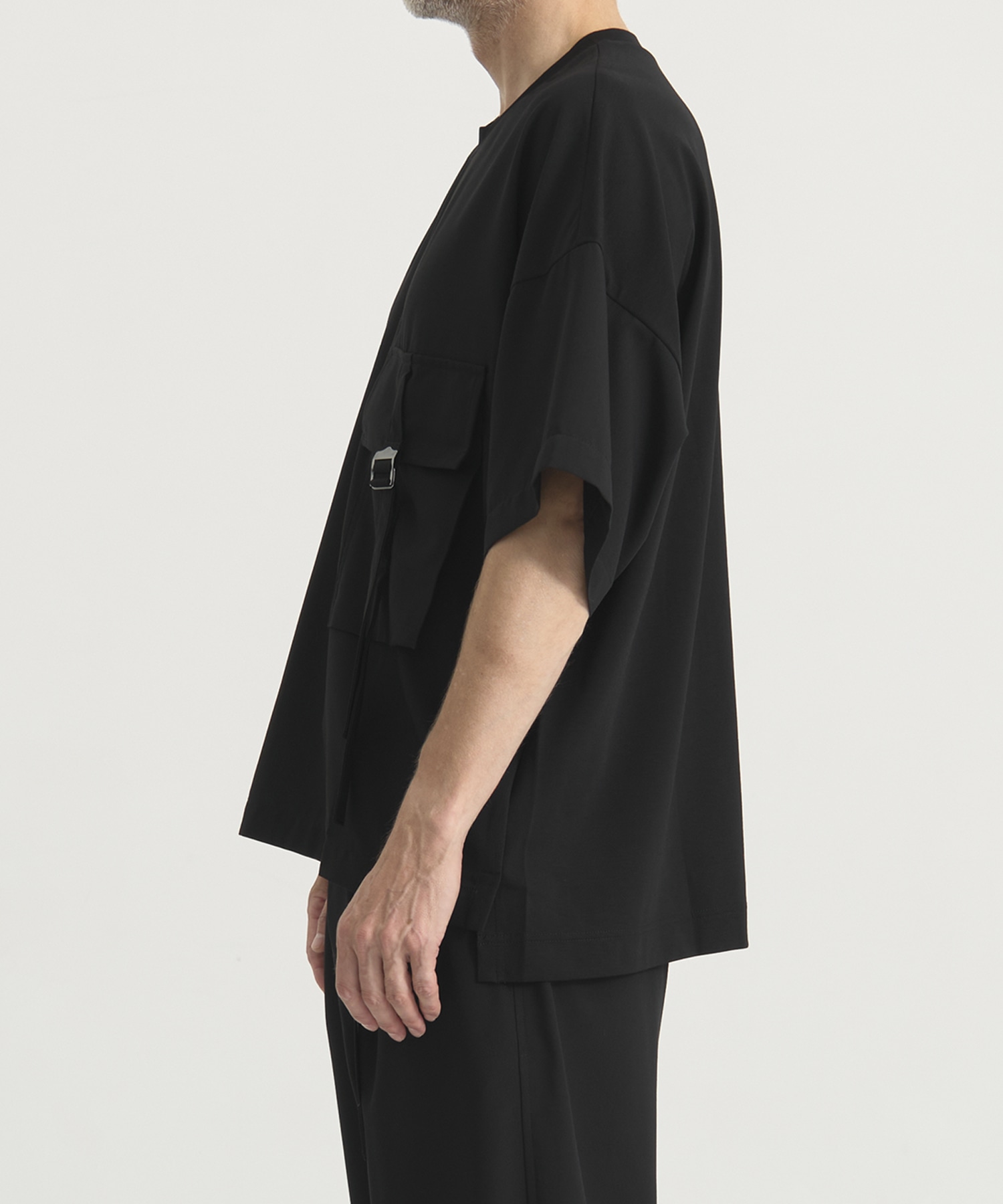 別注Belt Pocket Cropped S/S TEE UJOH HOMME