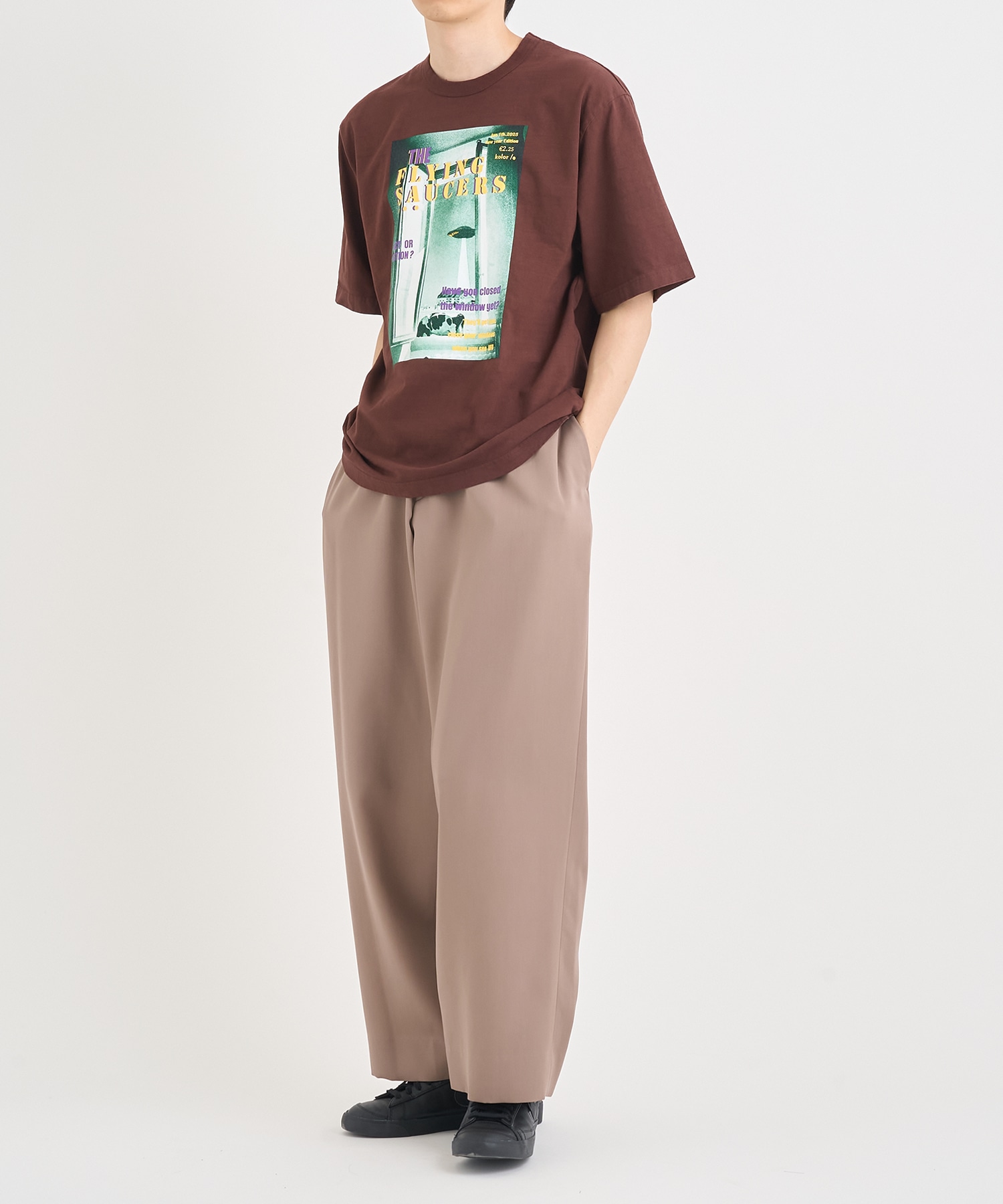 25WCM-T06204 S/S TEE FLYING kolor