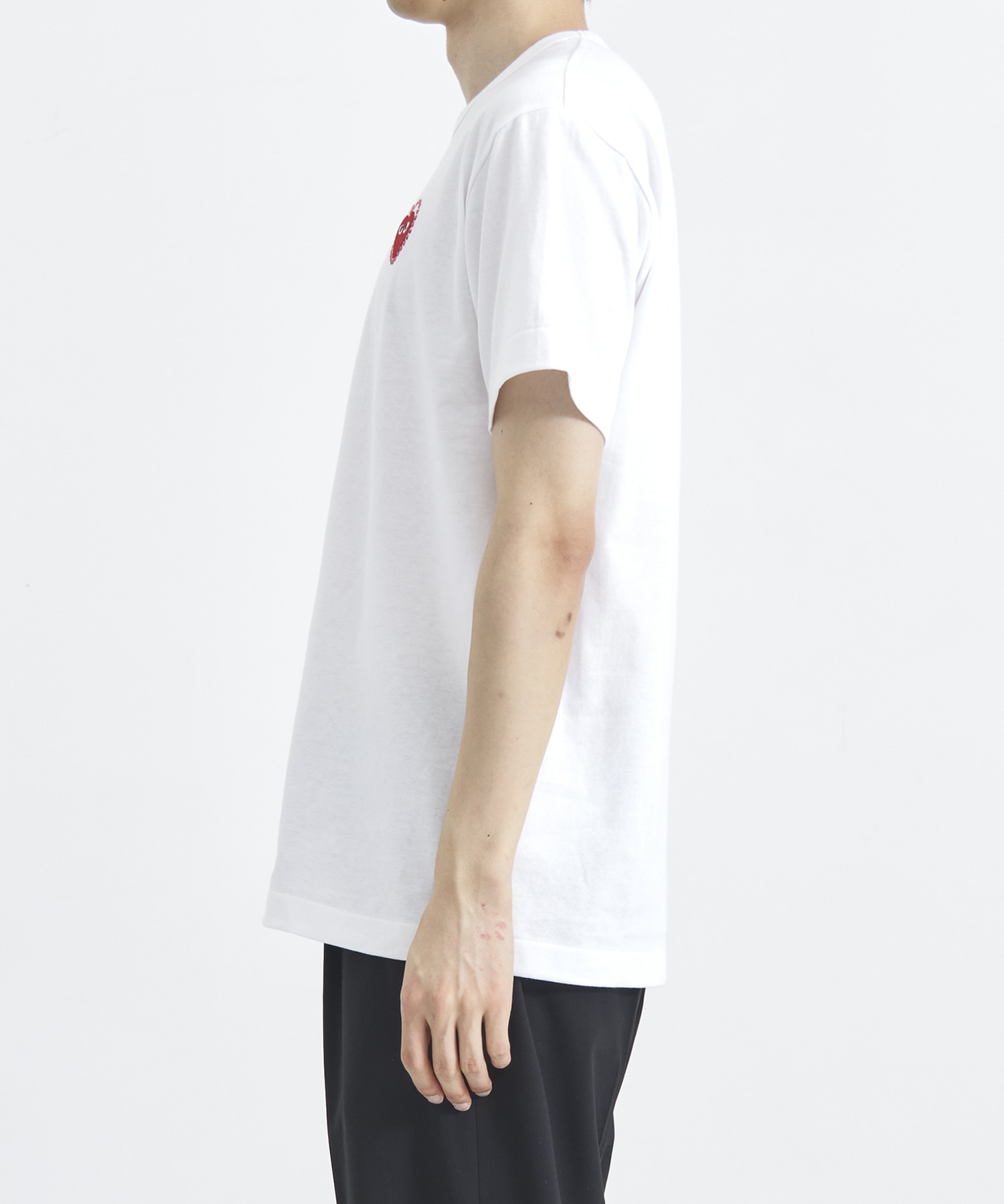 T-SHIRT METALSTONE METALSTONE HEART PLAY COMME des GARCONS