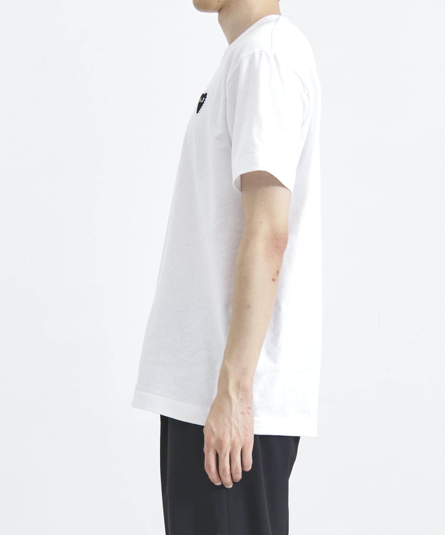 T-SHIRT METALSTONE METALSTONE HEART PLAY COMME des GARCONS