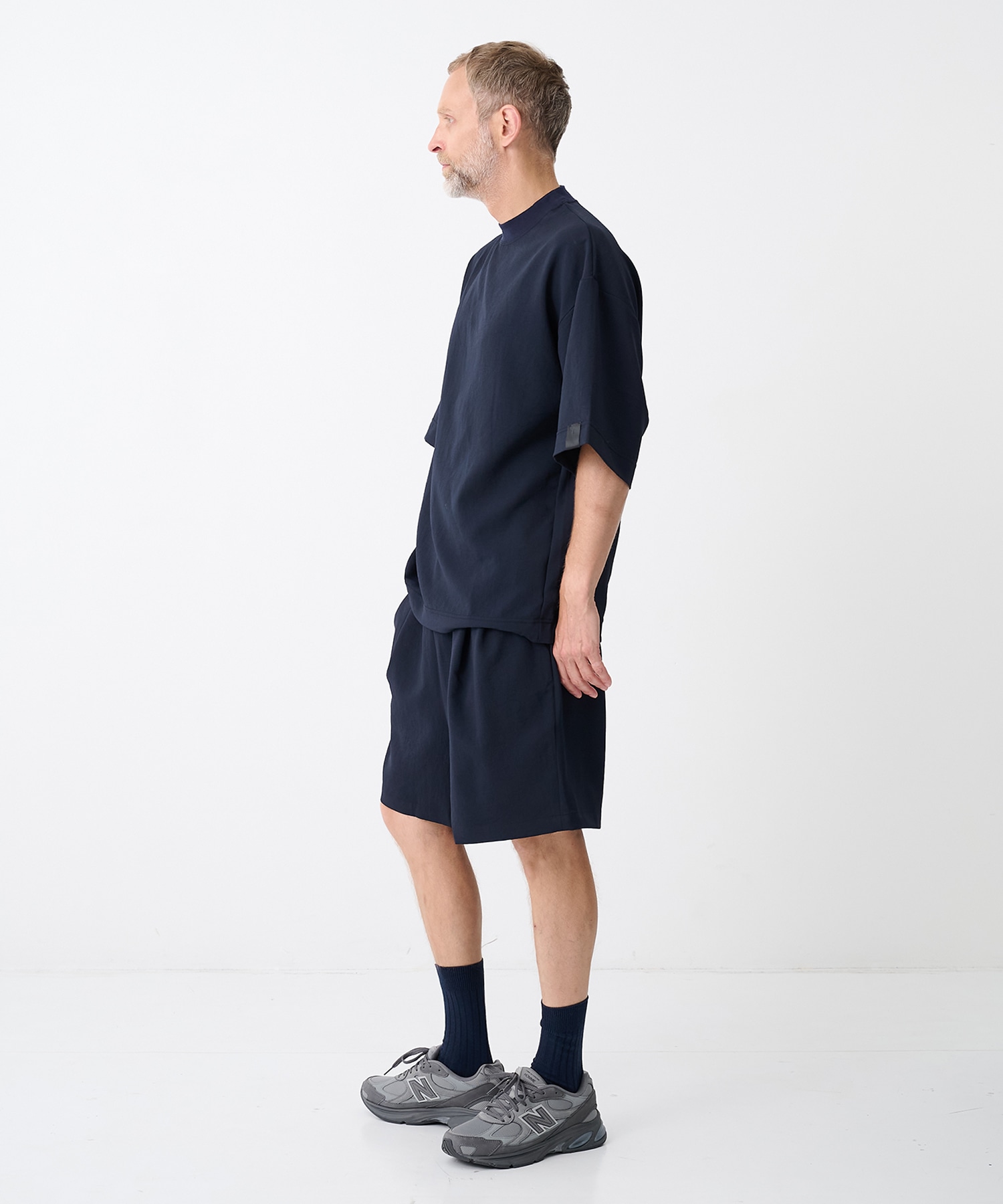 【エヌハリウッド】2261-CS56-010 DRAWSTRING T-SHIRT N.HOOLYWOOD