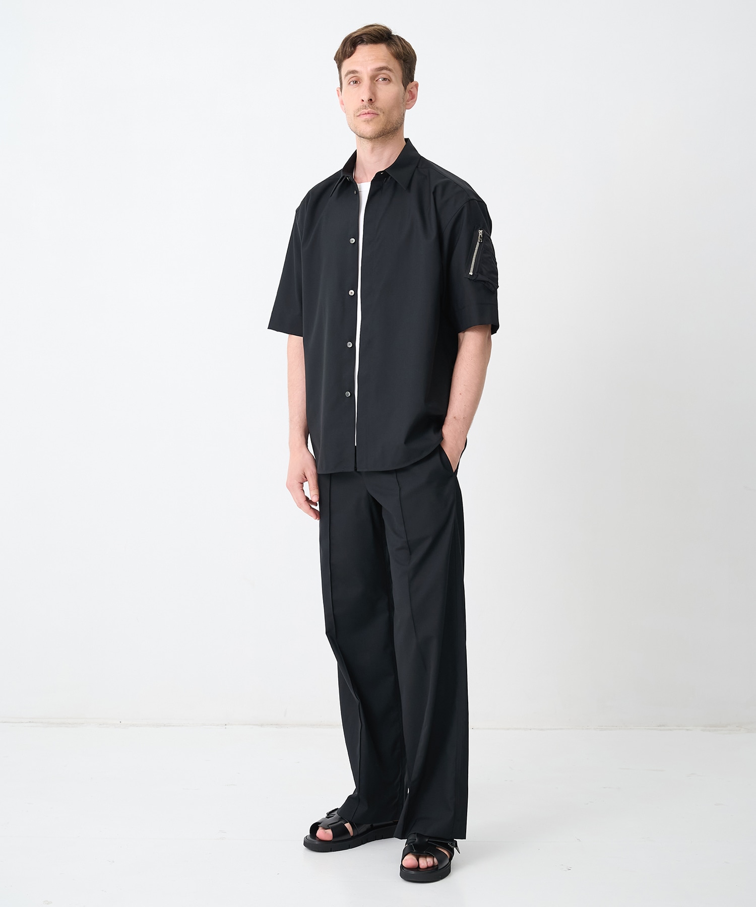 別注SUMMER WOOL RELAX PT CINOH