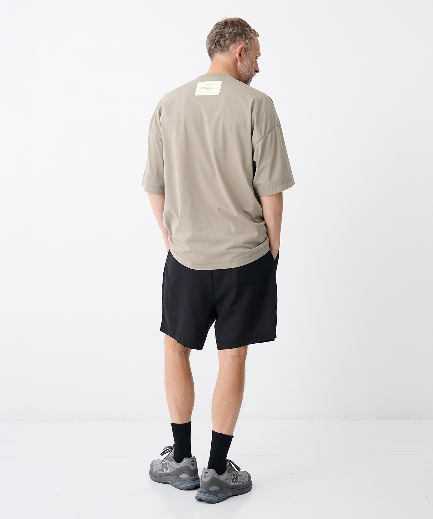 【エヌハリウッド】2261-CP50-004 2TUCK EASY HALF PANTS N.HOOLYWOOD