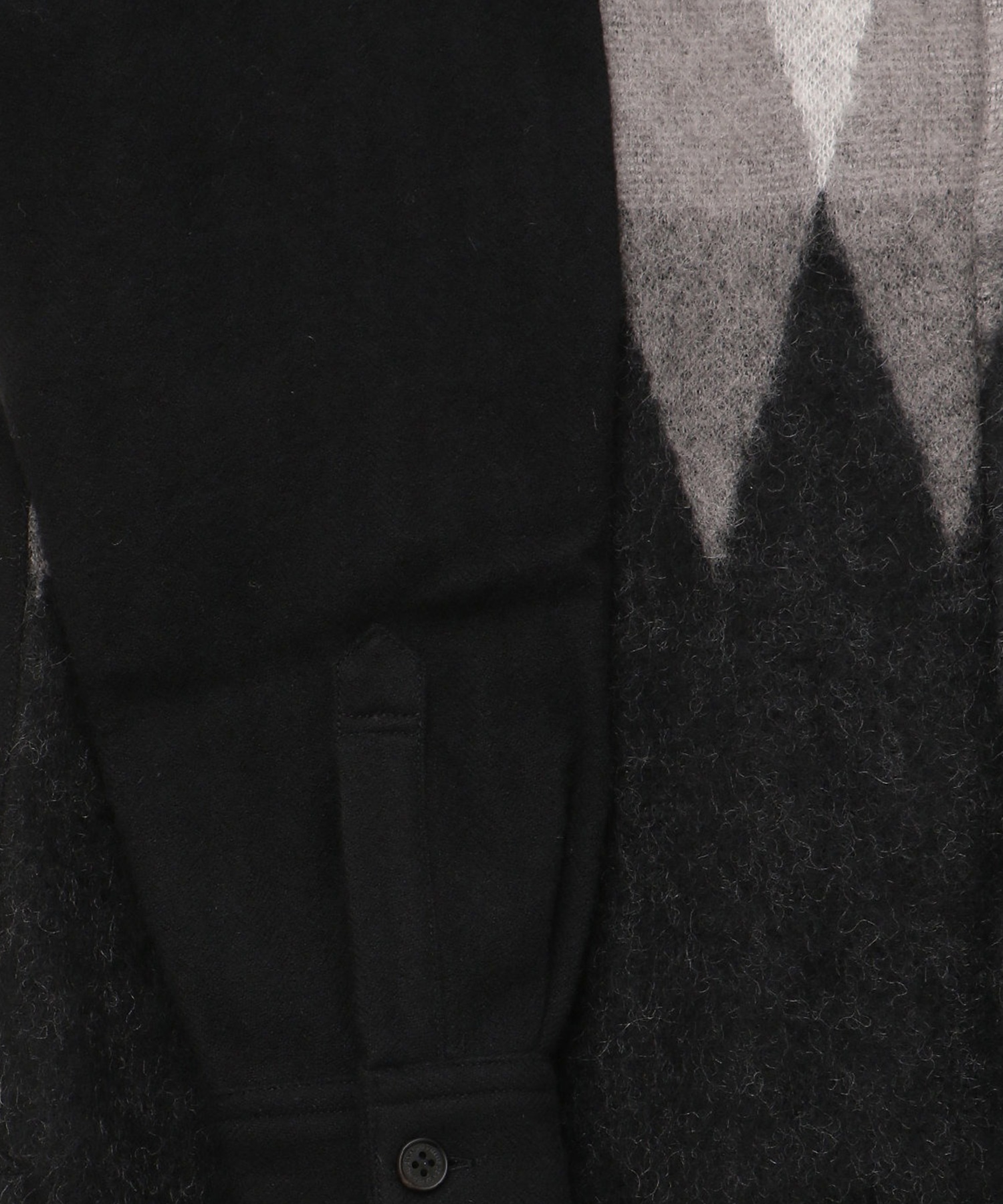 HP-B027-051 TWEED×WOOL KNIT SHIRT COMME des GARCONS HOMME