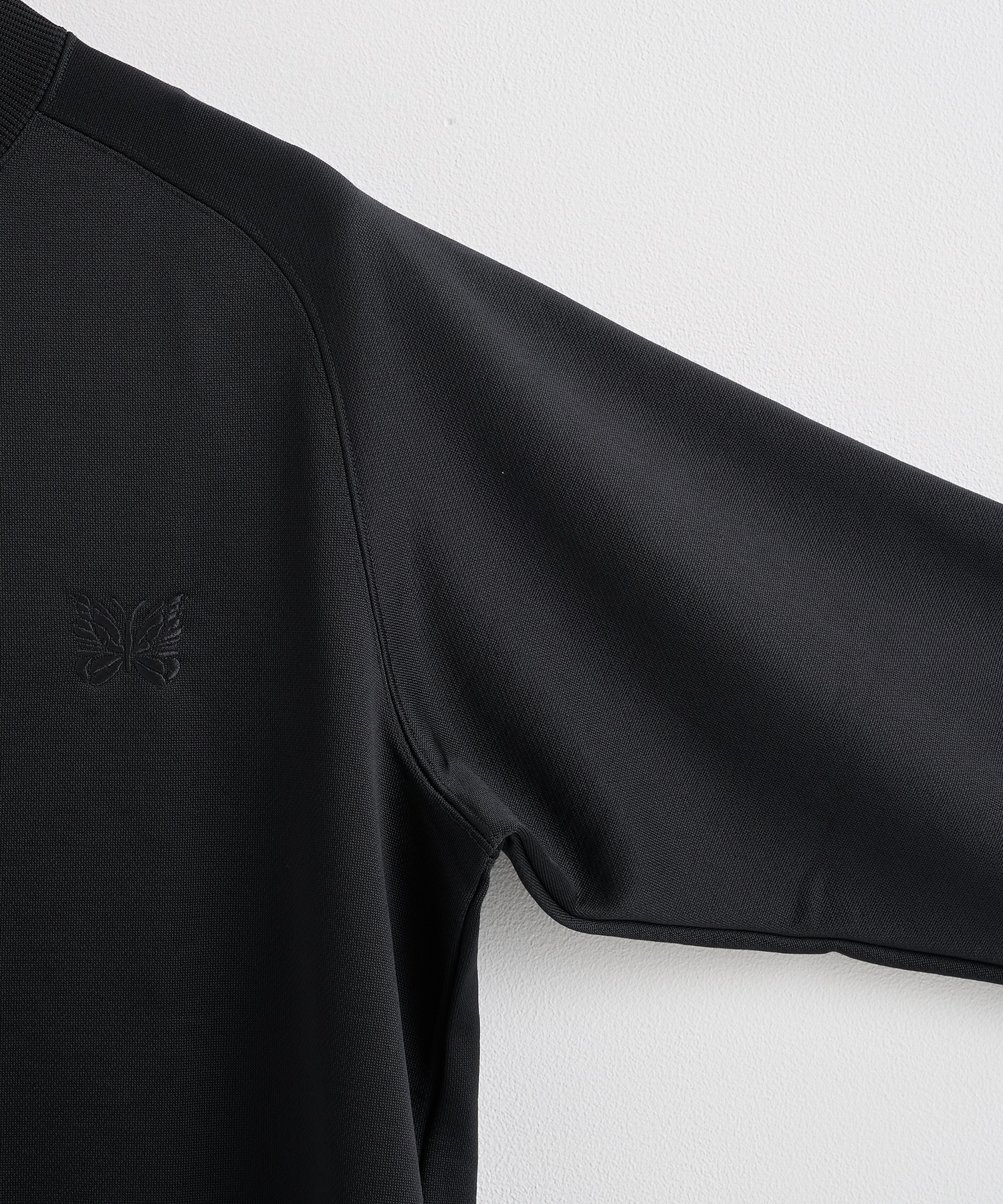 Mock Neck Shirt - Bright Jersey NEEDLES