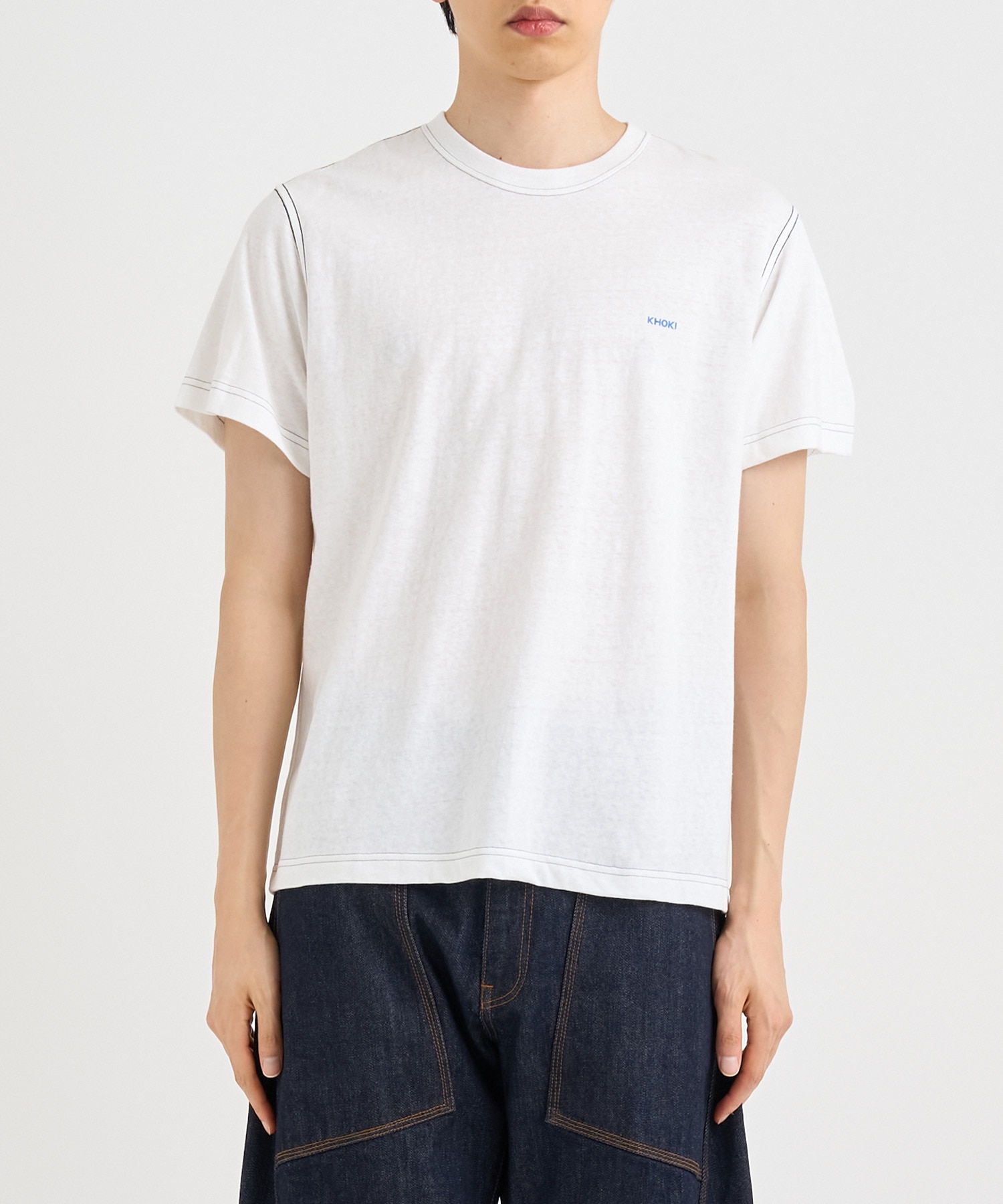 Printed T-shirt KHOKI