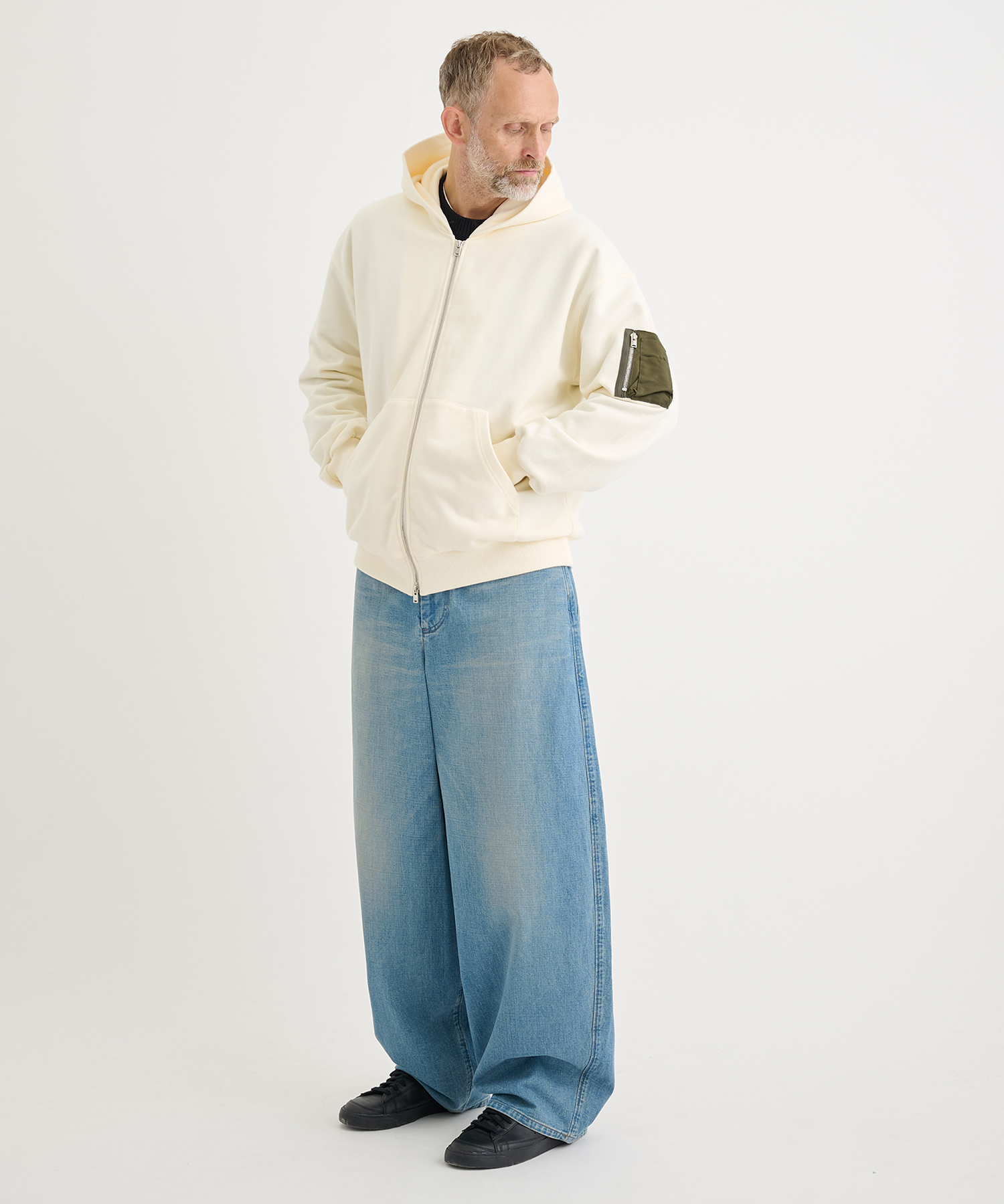 別注 CIGAR POCKET ZIP UP HOODIE CINOH