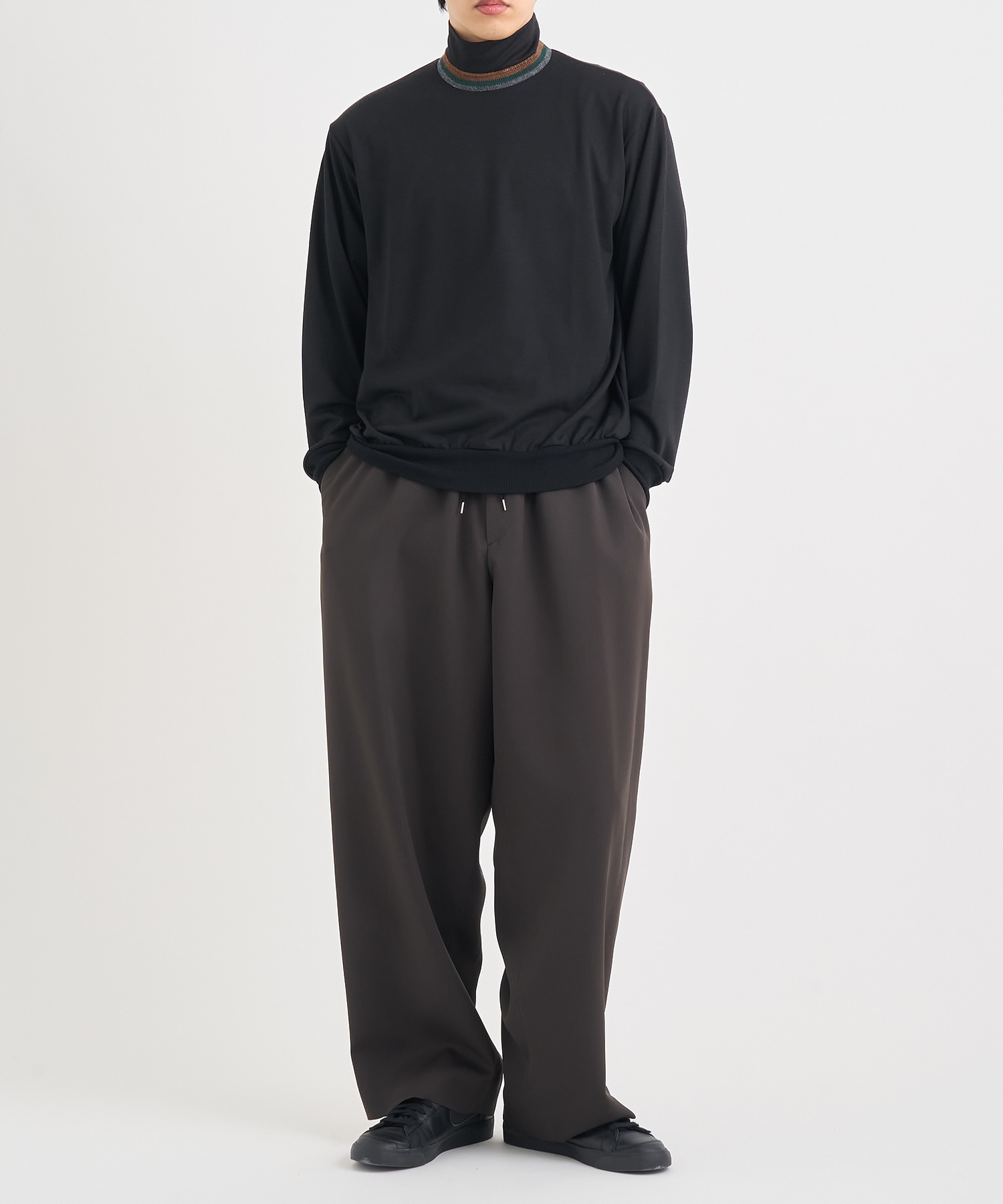 25WCM-T10206 L/S TURTLENECK KNIT kolor