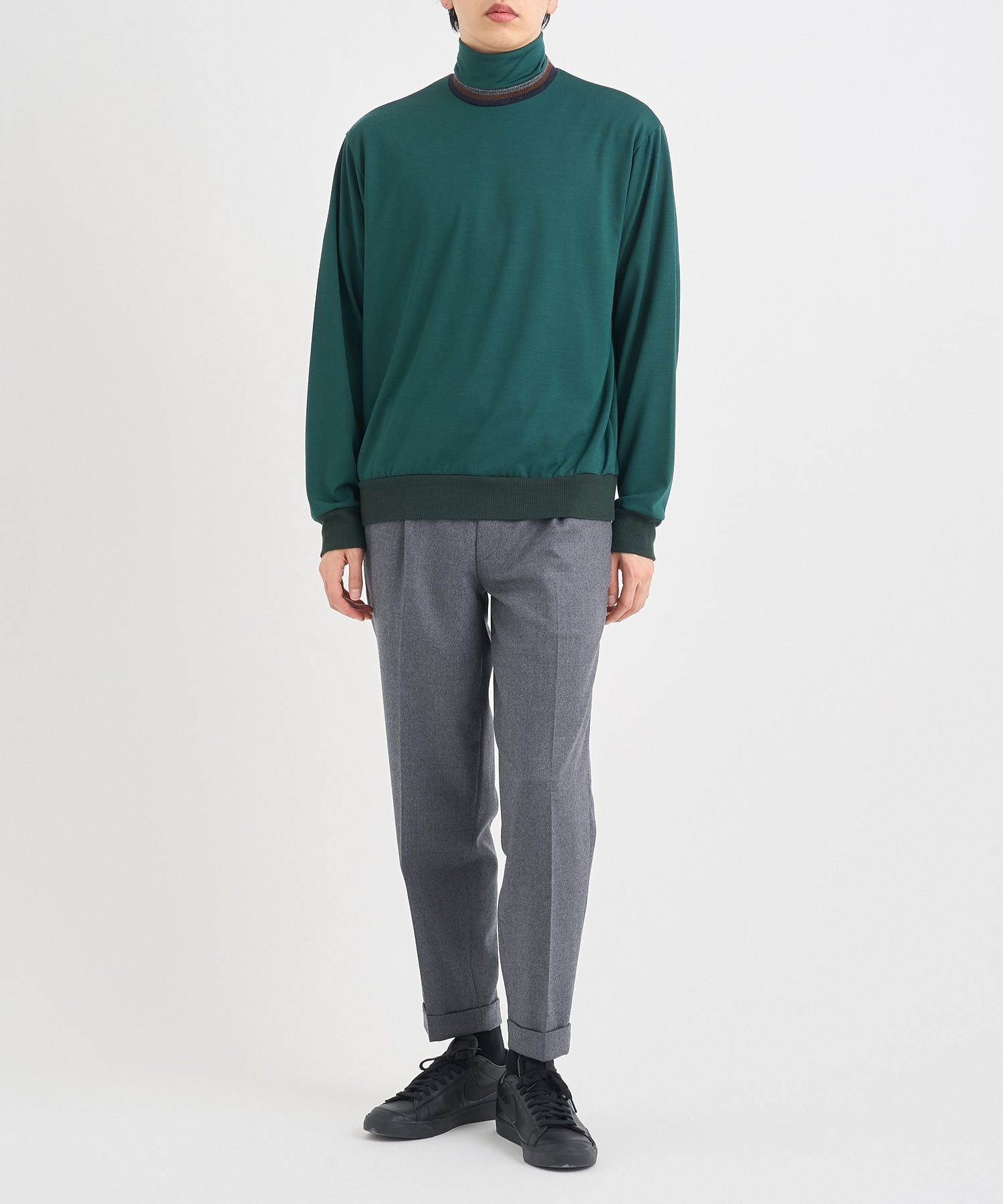 25WCM-T10206 L/S TURTLENECK KNIT kolor