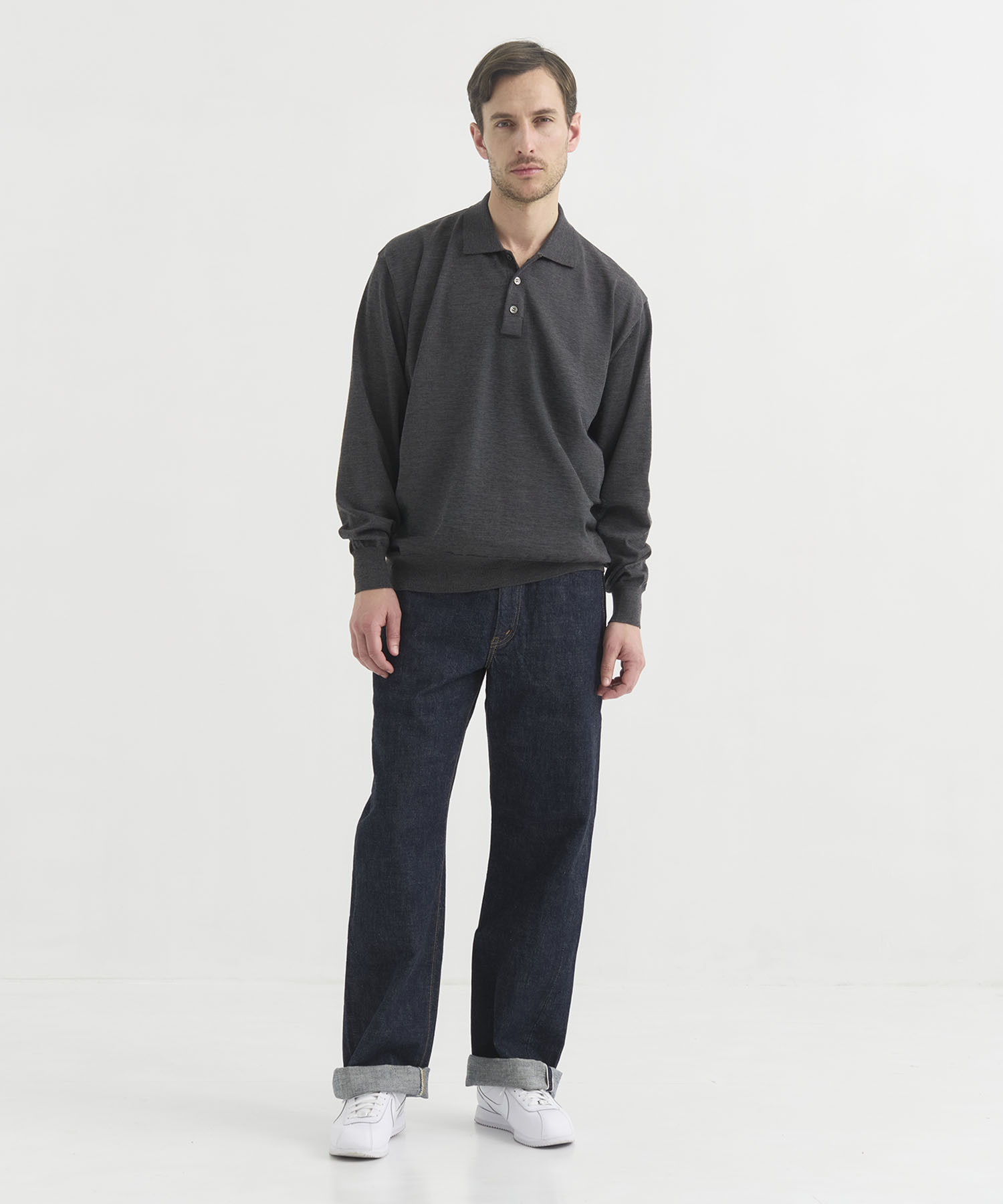 HP-N009-051 KNIT POLO COMME des GARCONS HOMME