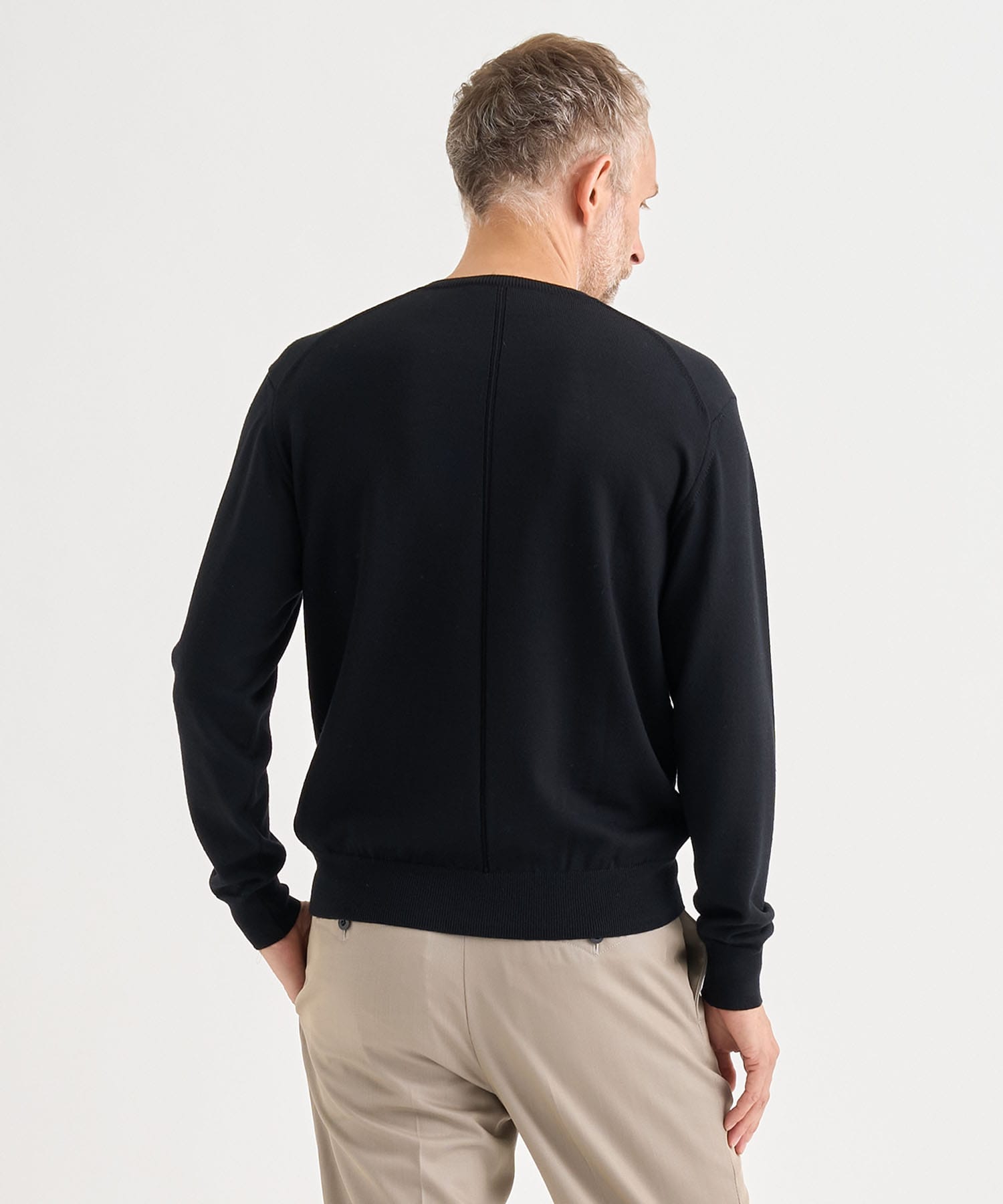 別注WOOL CREW-NECK KNIT PULLOVER IRENISA