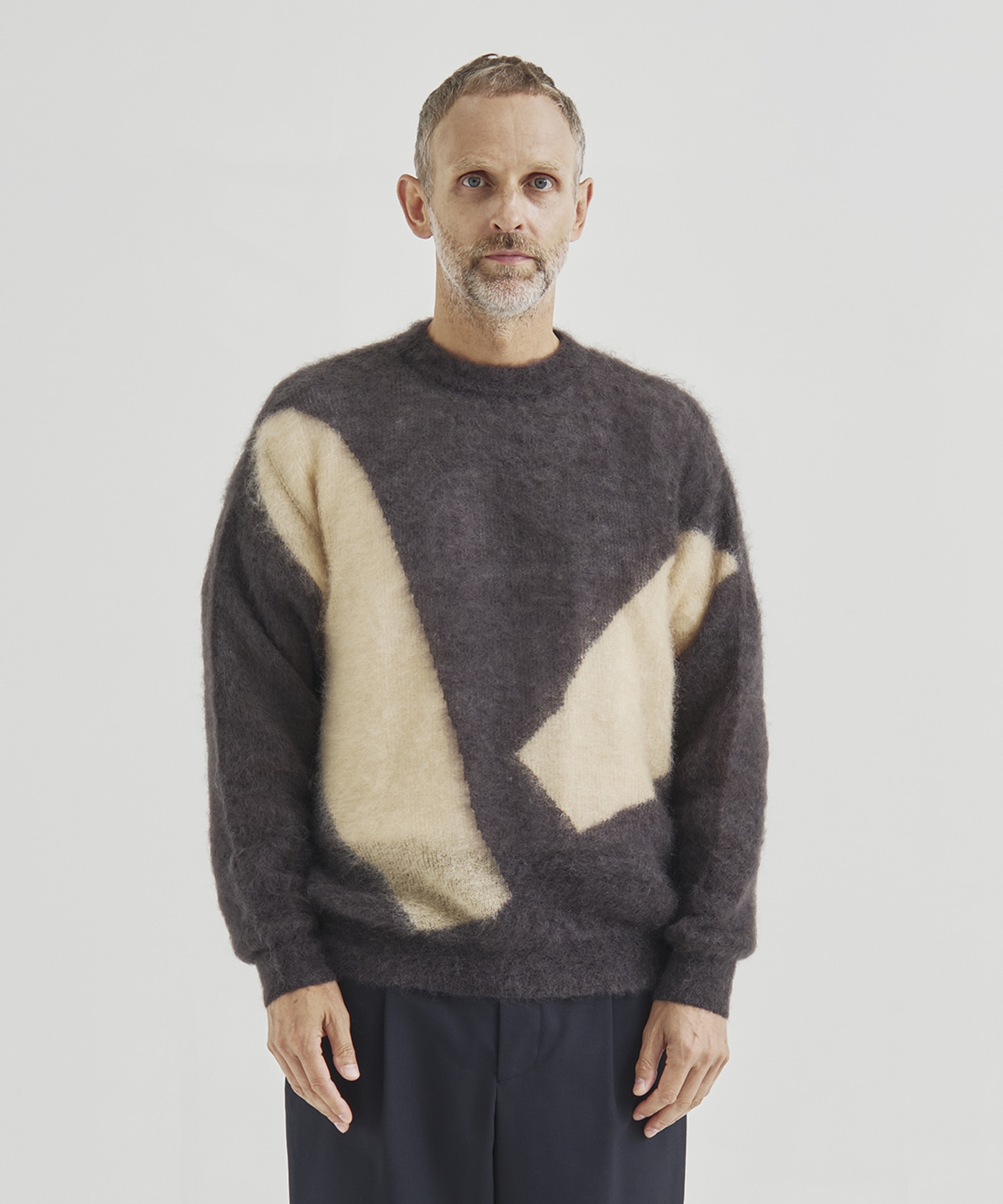 Photogram Intarsia Sweater YOKE