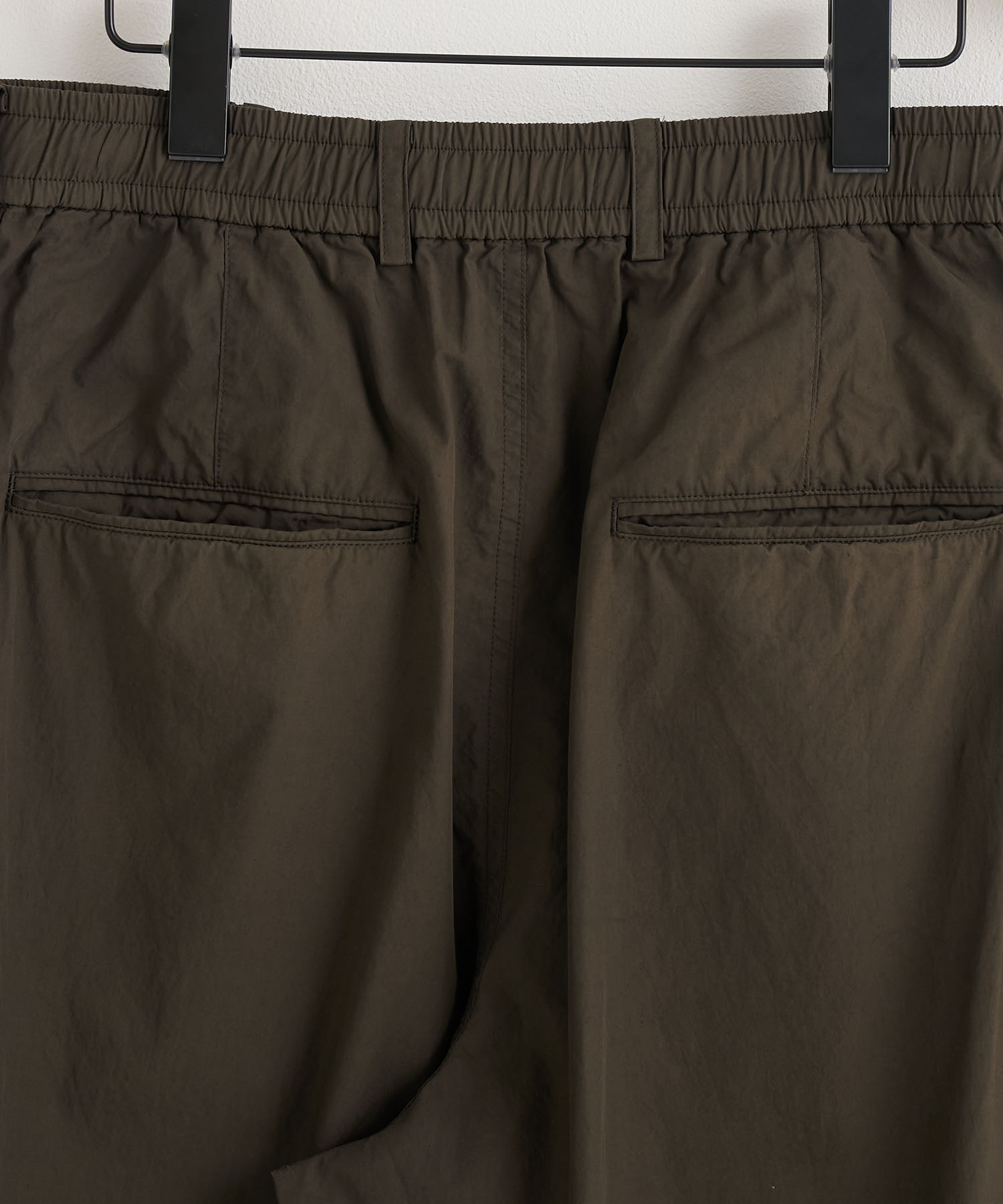 SHRINK COTTON LAWN LOOSE FIT PANTS ATON