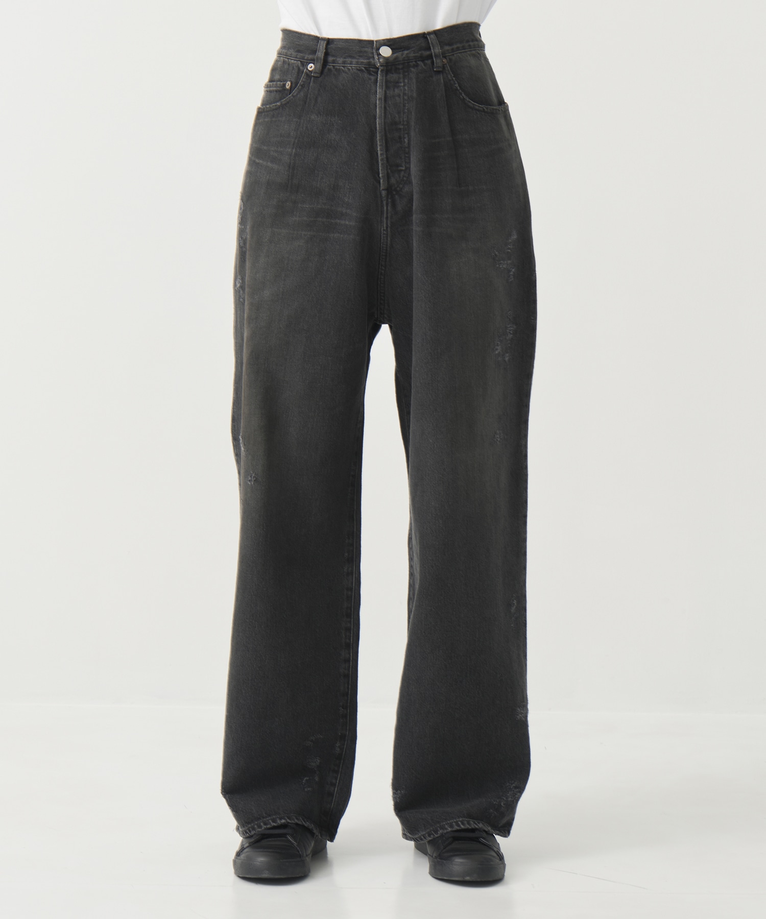 「残りわずか」BAGGY DENIM JEANS ssstein