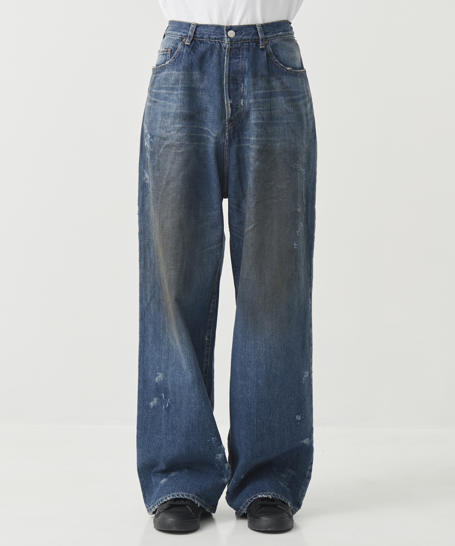 「残りわずか」BAGGY DENIM JEANS ssstein