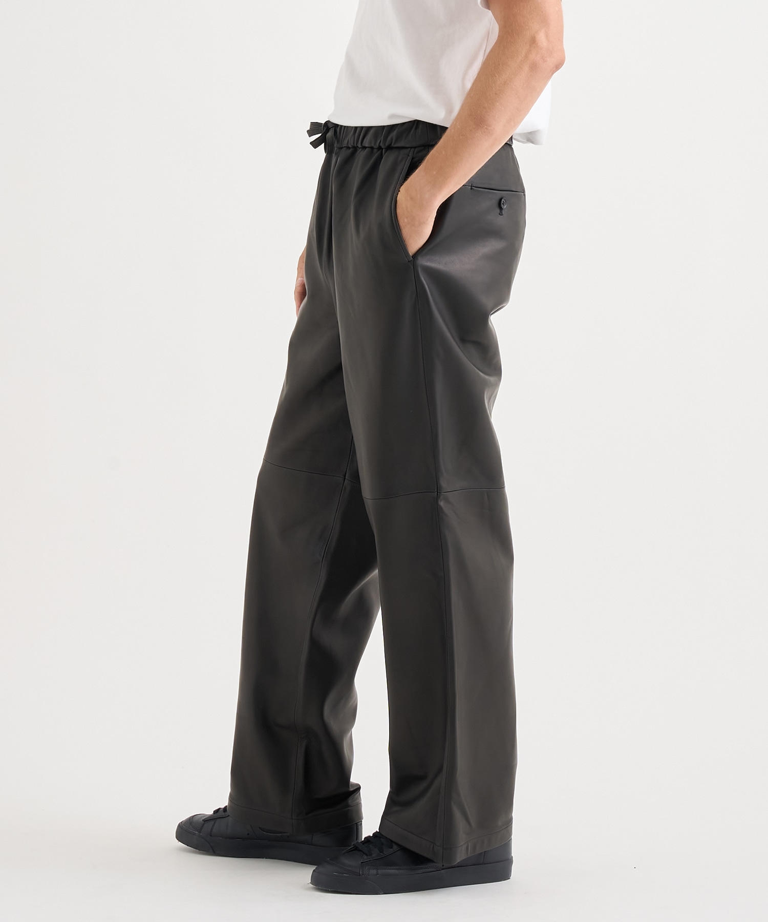 Sheep Leather Easy Pants YOKE