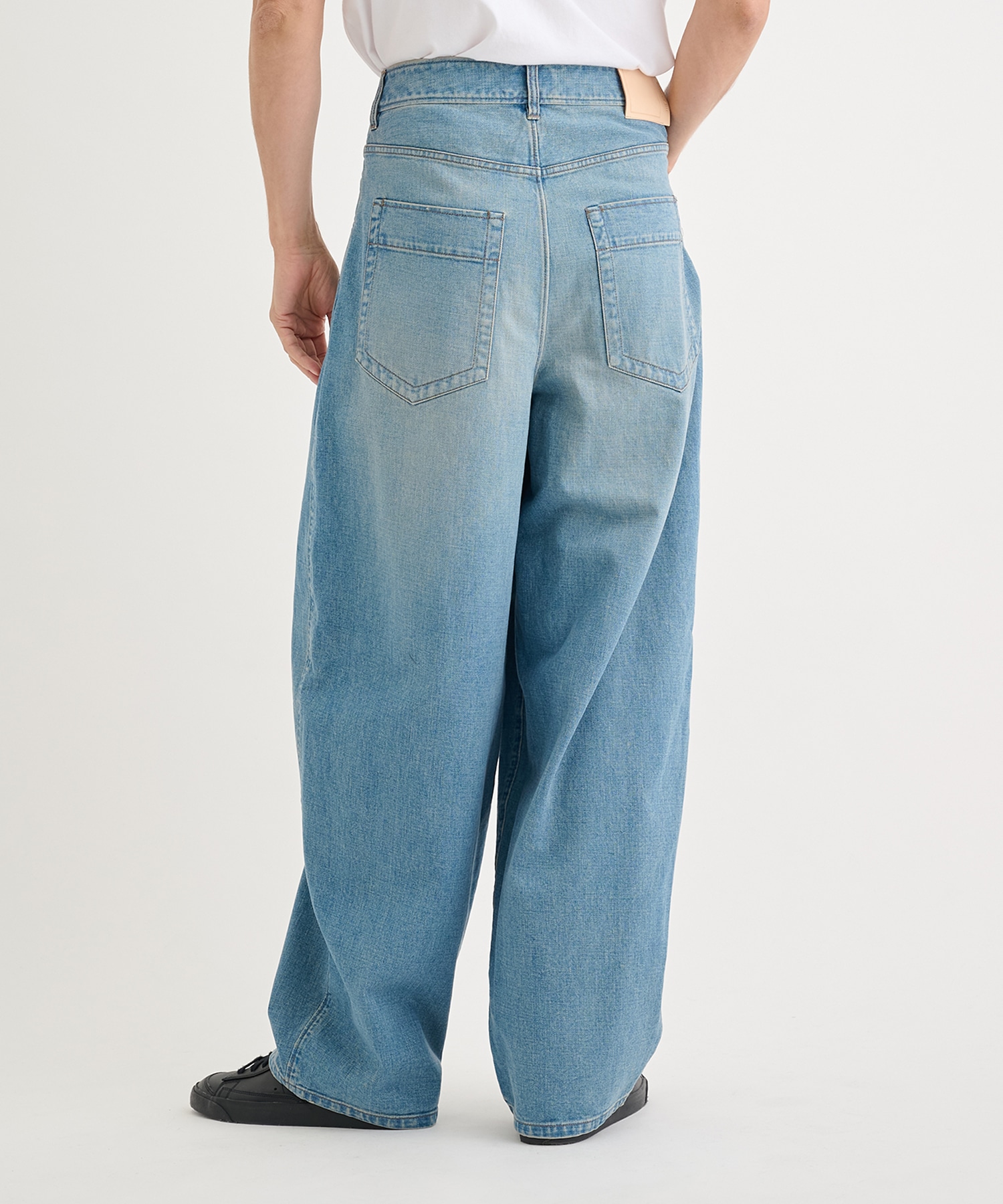 RERACS BARREL DENIM PANTS THE RERACS