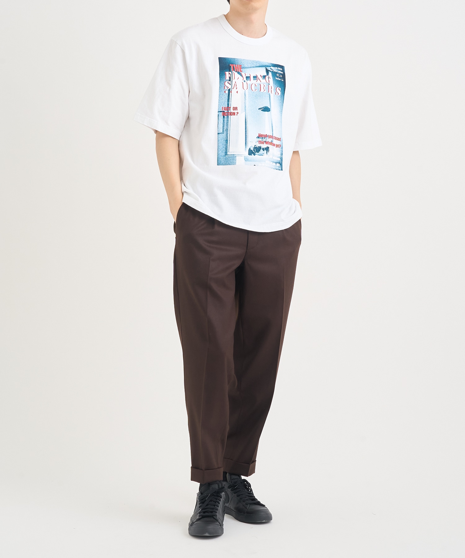 25WCM-P09119 FLANNEL PANTS kolor