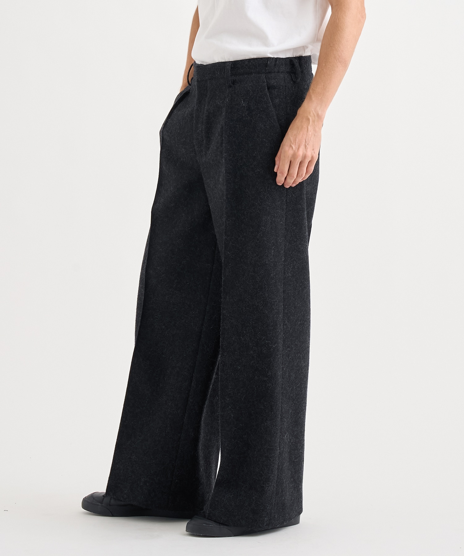 ONE TUCK BUGGY TROUSERS IRENISA