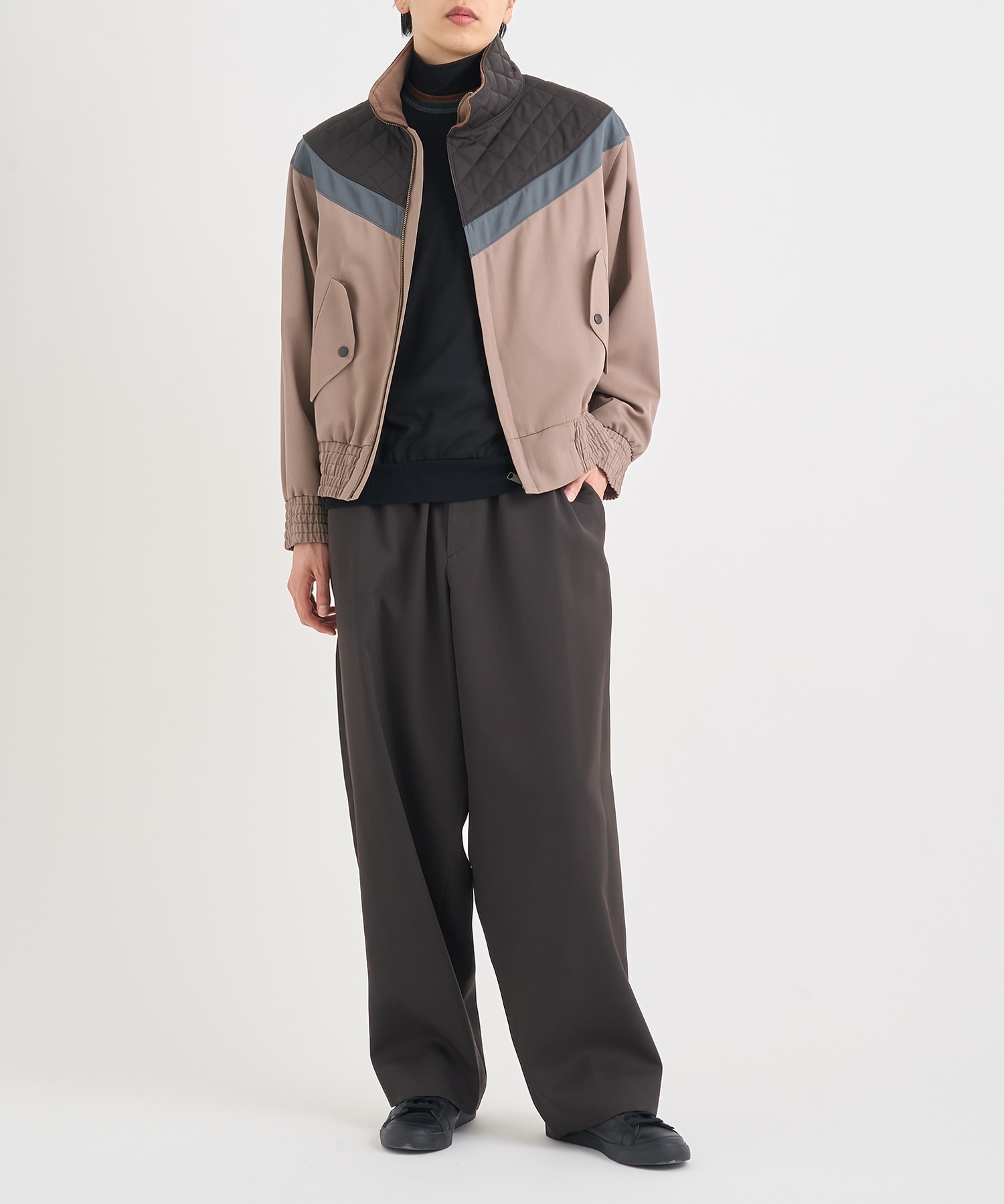 25WCM-G13121 WOOL TRACK BLOUSON kolor