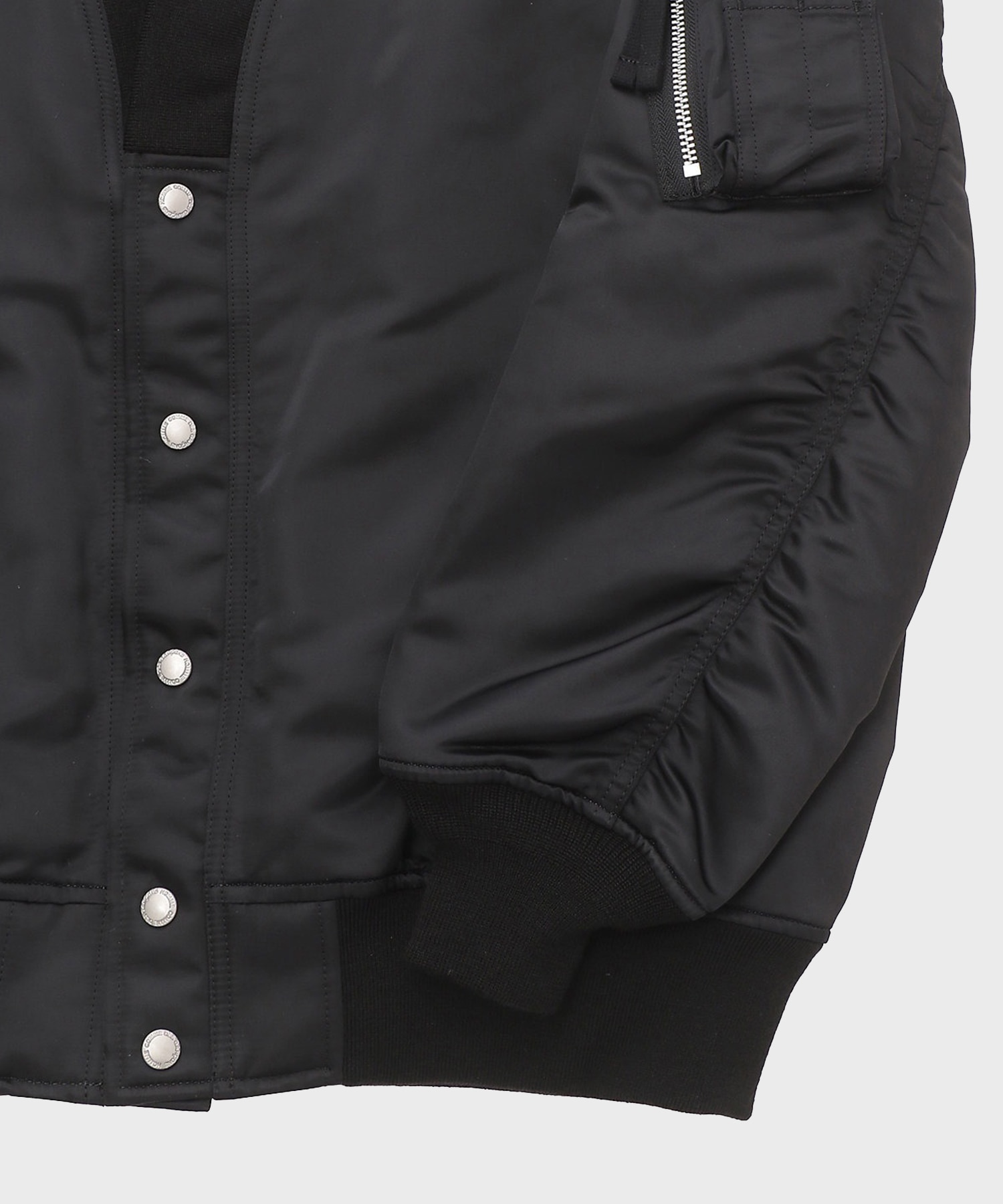 Comme des Garçons Homme HO-J023-051 Comme des Garçons Homme Patchwork Bomber Jacket | BLACK X