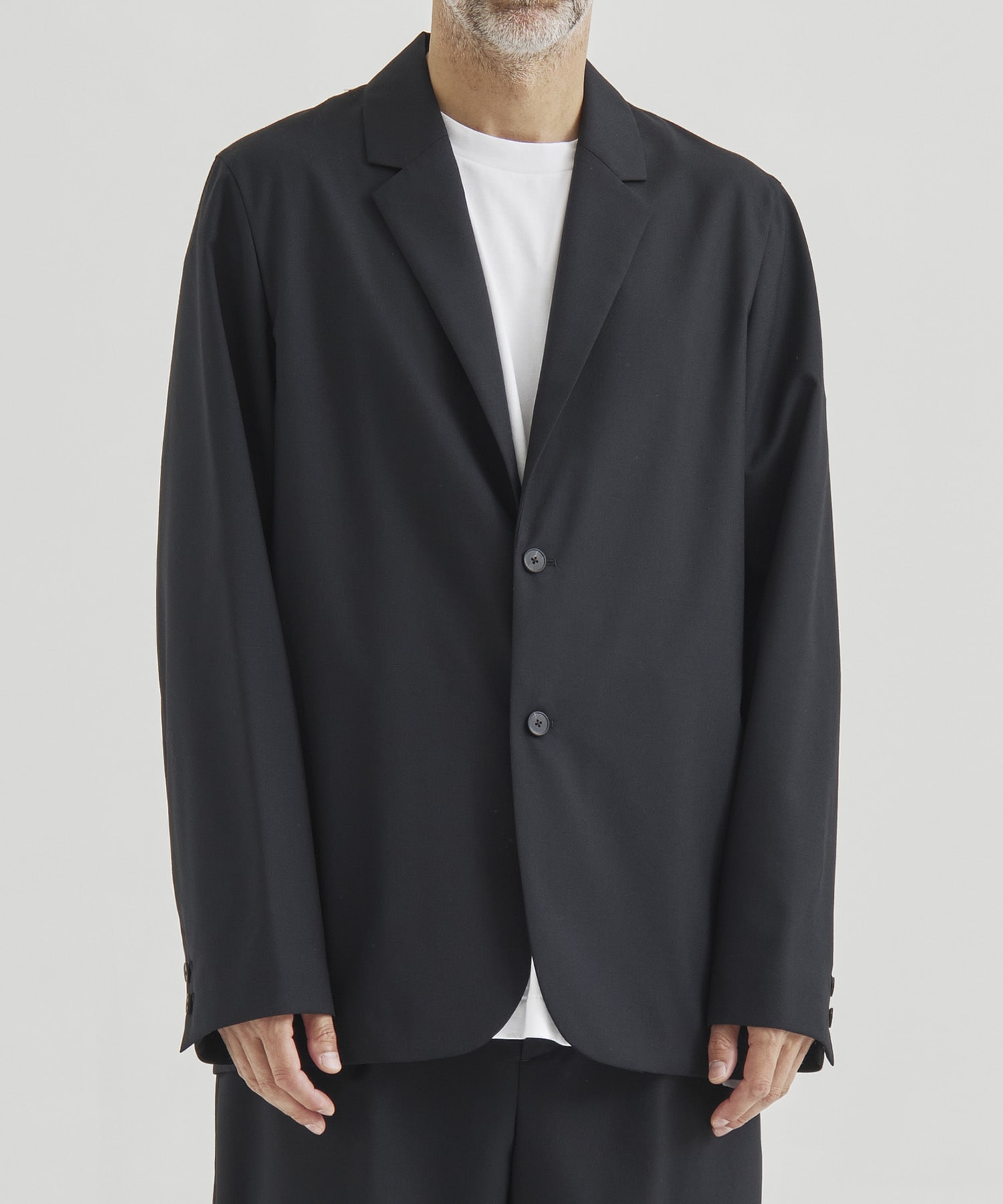 WOOL TORPICAL TAILORED JACKET ATON