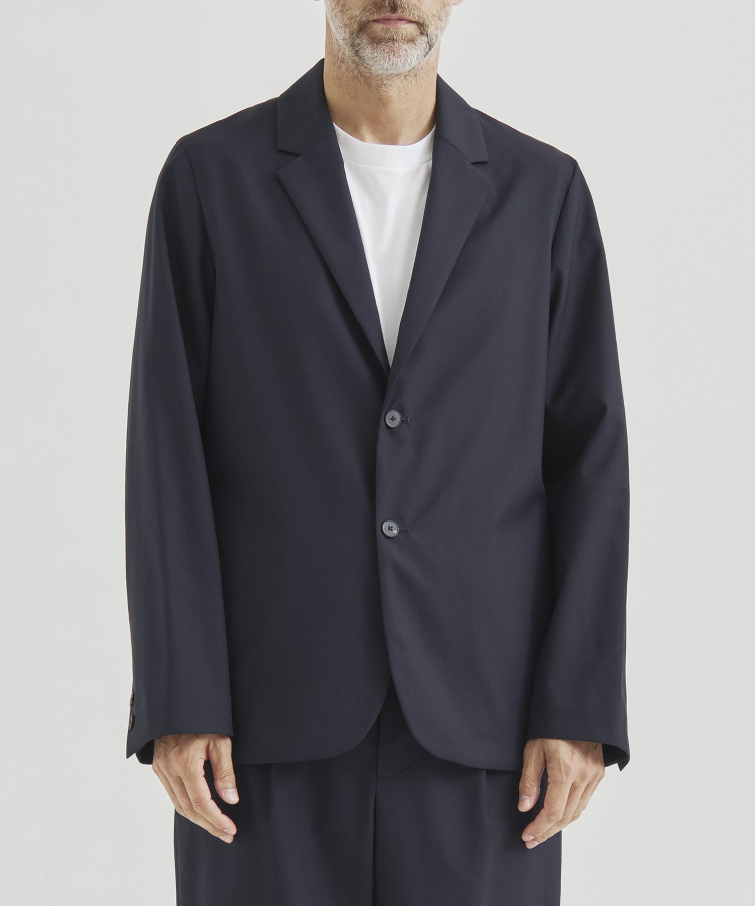 WOOL TORPICAL TAILORED JACKET ATON
