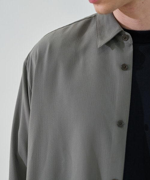 Air pleats リラックスシャツ CITY TOKYO