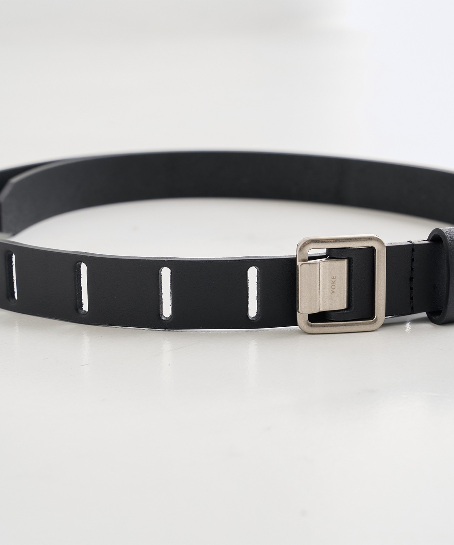 Nallow Leather Belt YOKE