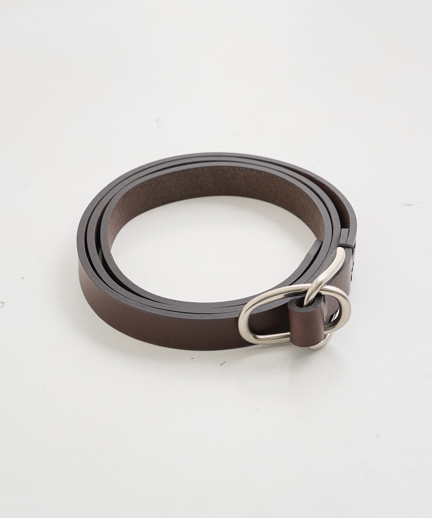 Double Buckel Leather Belt YOKE