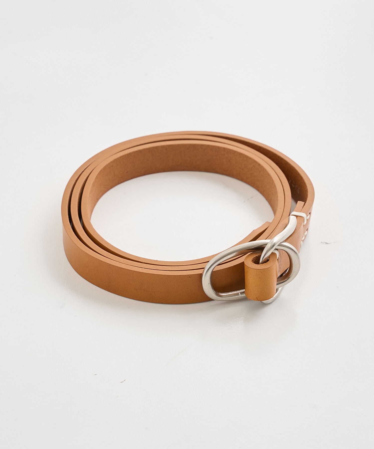 Double Buckel Leather Belt YOKE