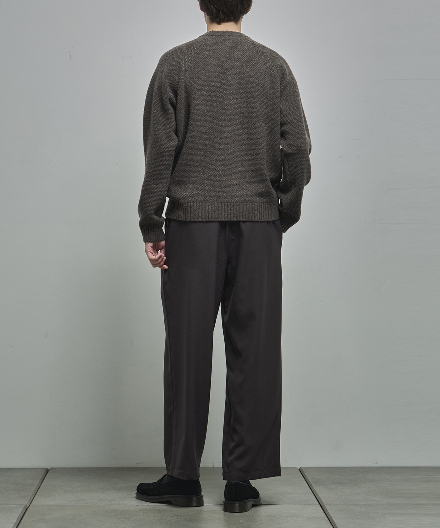 LAMBS WOOL CREWNECK SWEATER ATON