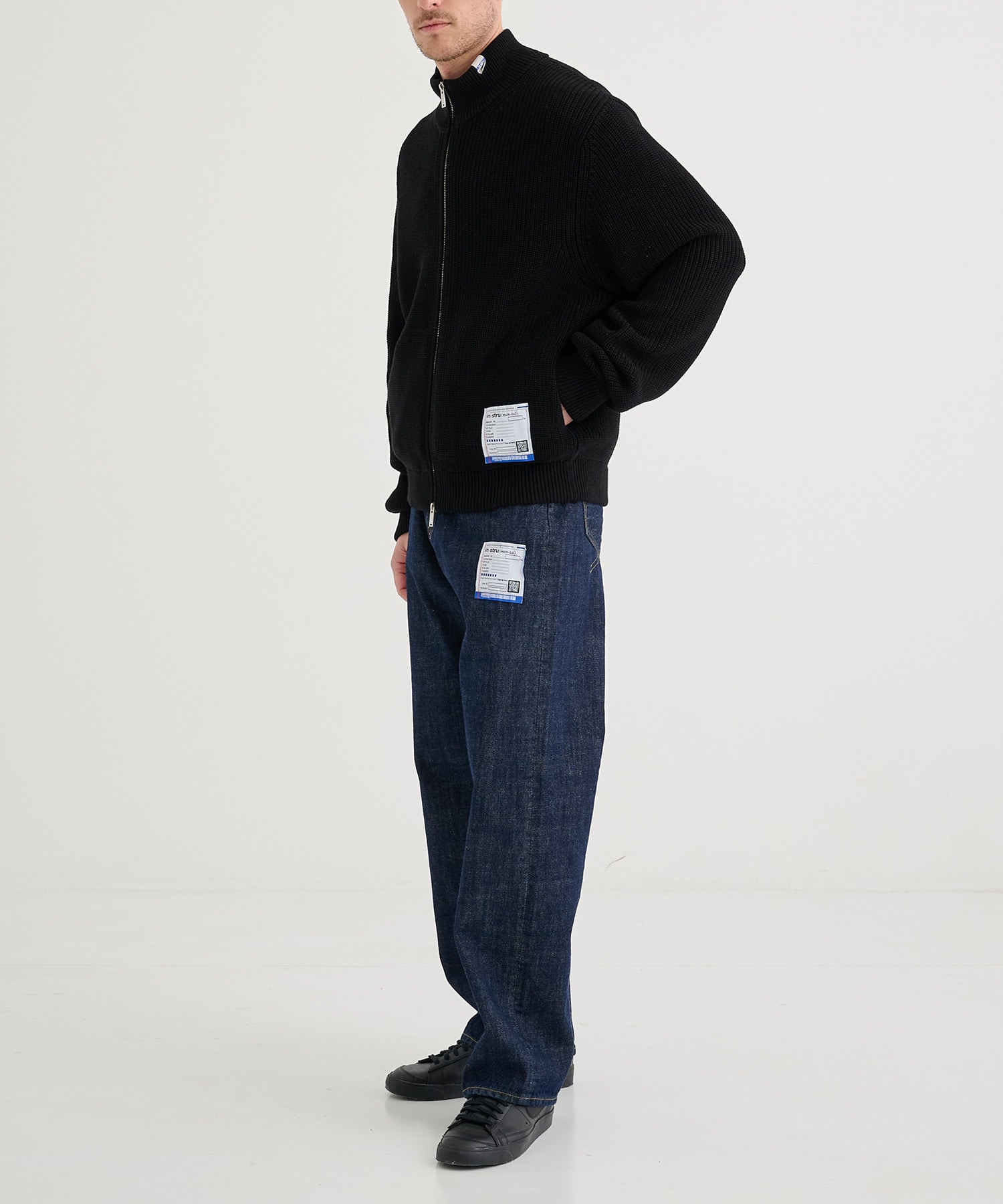 COTTON HIGH DENSITY DRIVERS KNIT Maison MIHARA YASUHIRO