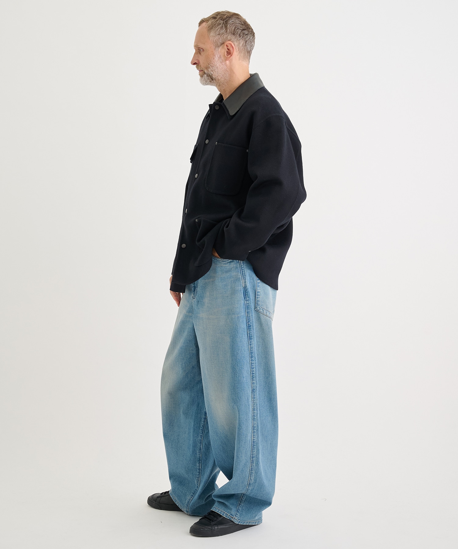 専用 YAECA melton wool coverall jacket 専用 YAECA melton wool coverall jacket - メルカリ