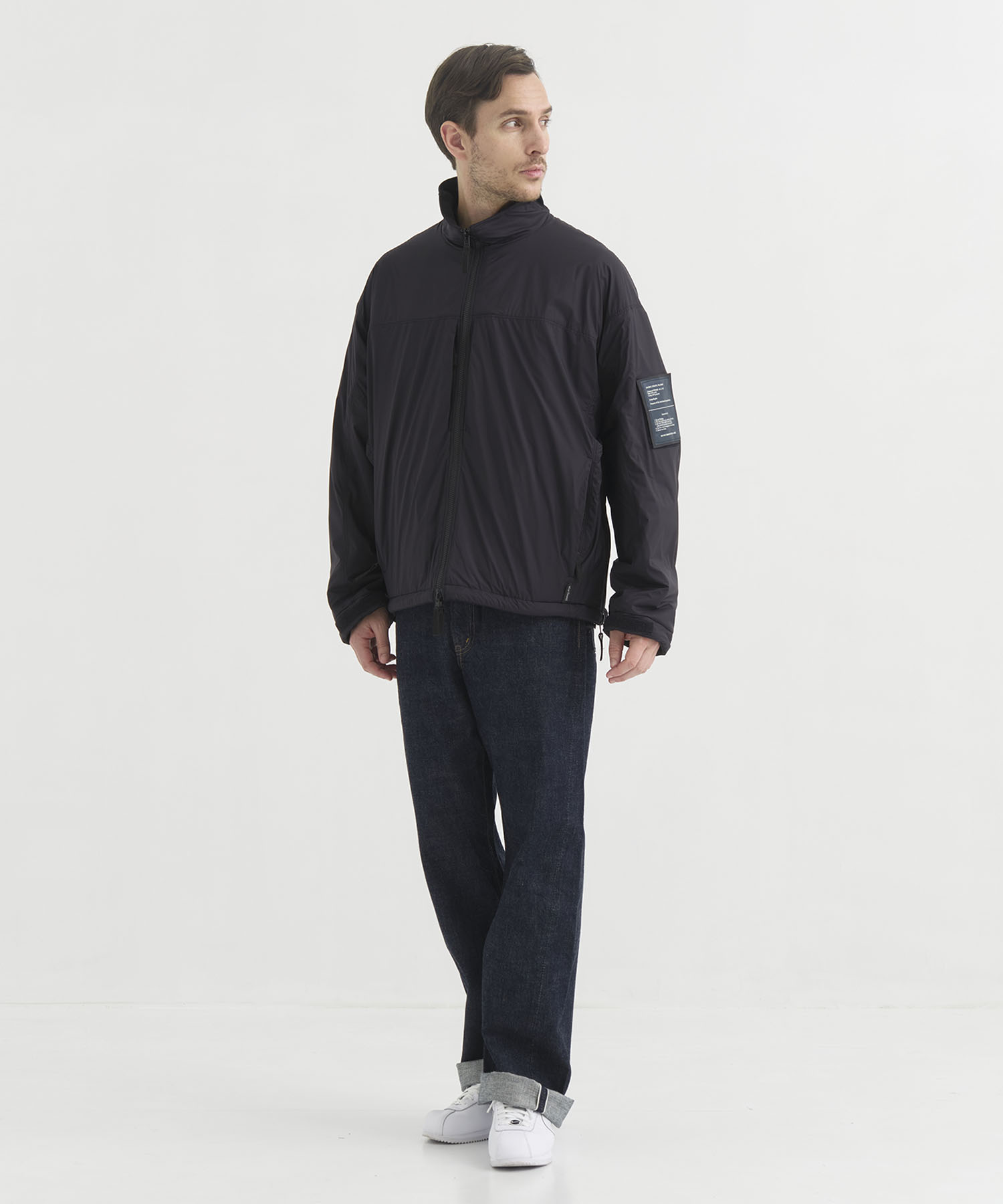 ×WILD THINGS 9252-BL01-003 REVERSIBLE OVERSHIRT N.HOOLYWOOD