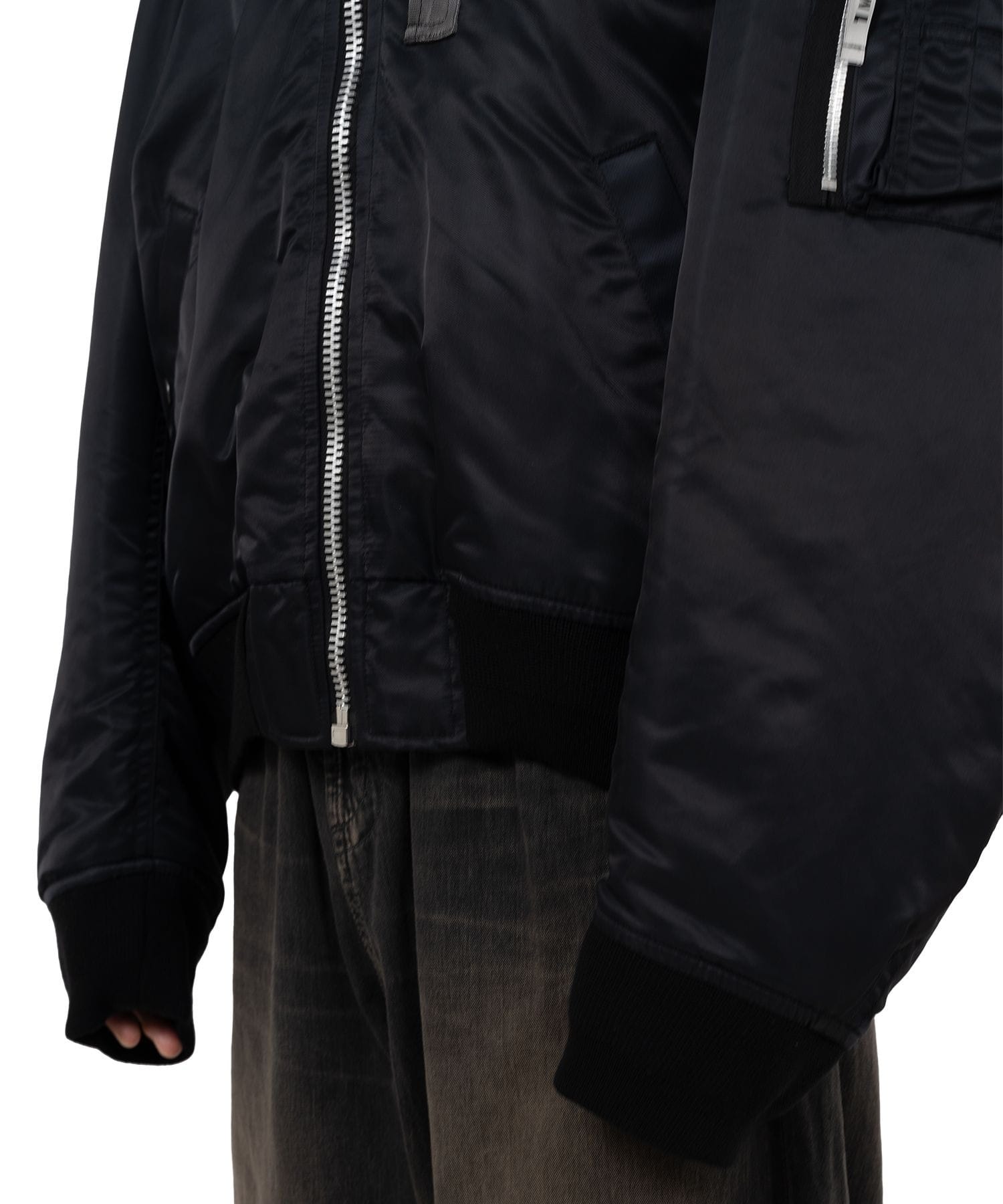 HOODED BOMBER JACKET Maison MIHARA YASUHIRO